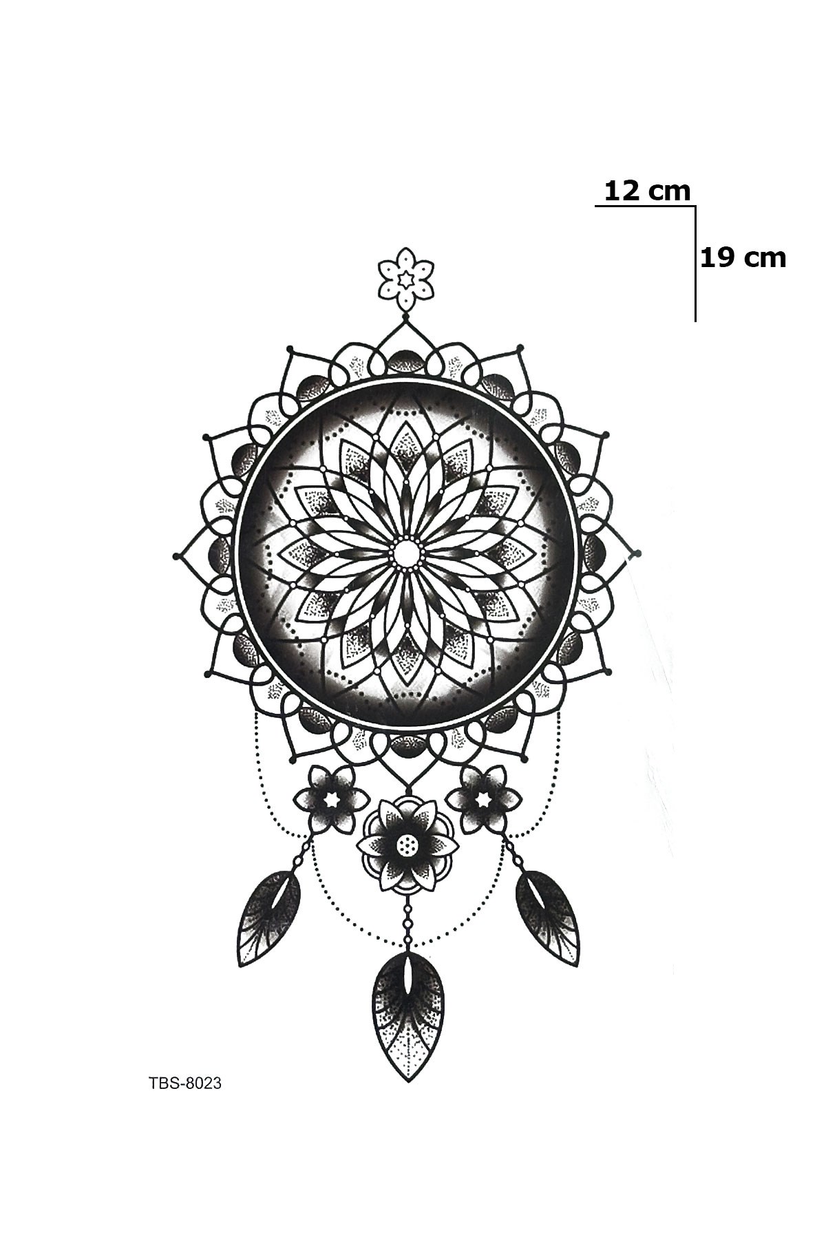 Hint Motifli Geçici Dövme Tattoo