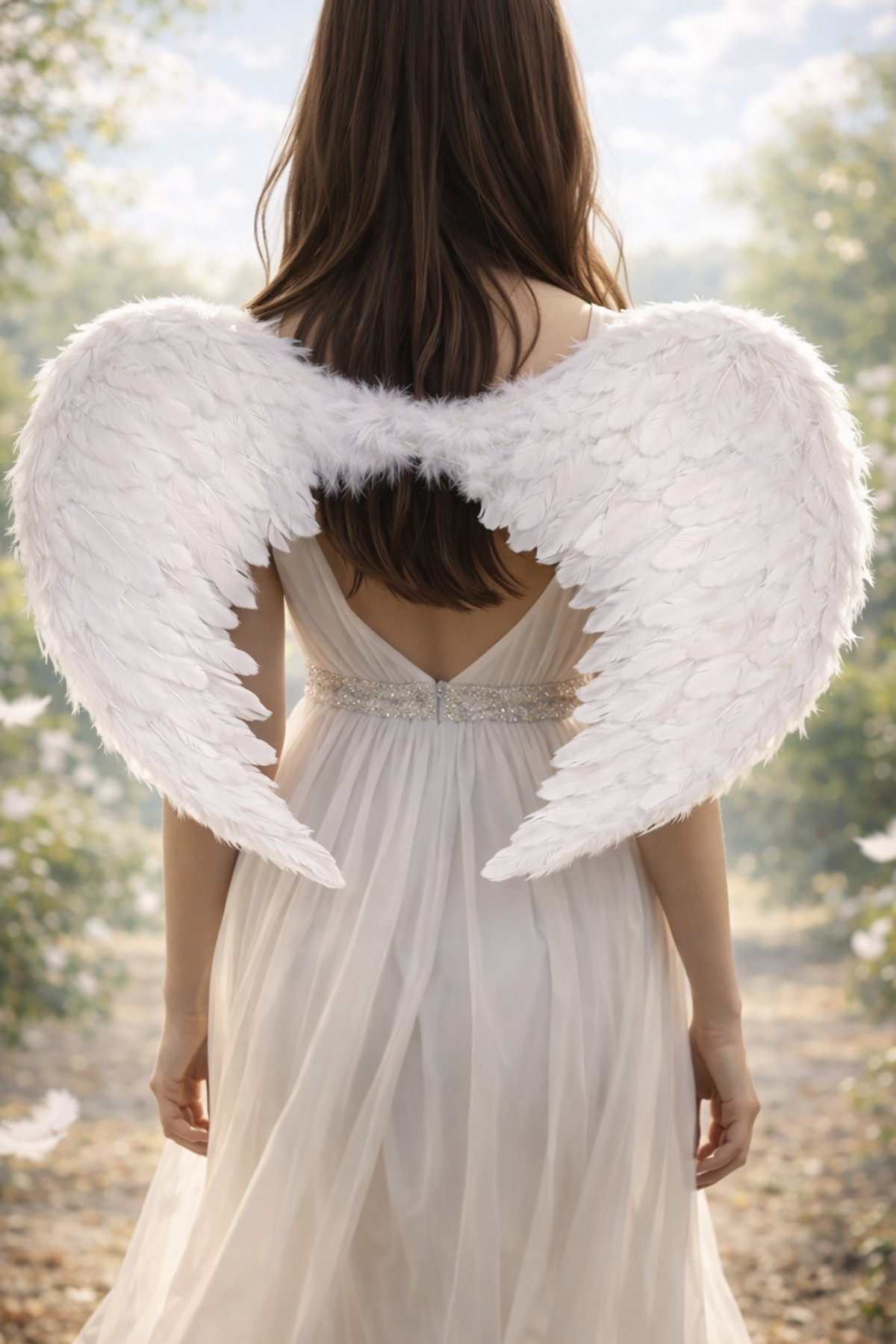 Beyaz Renk Melek Kanadı 