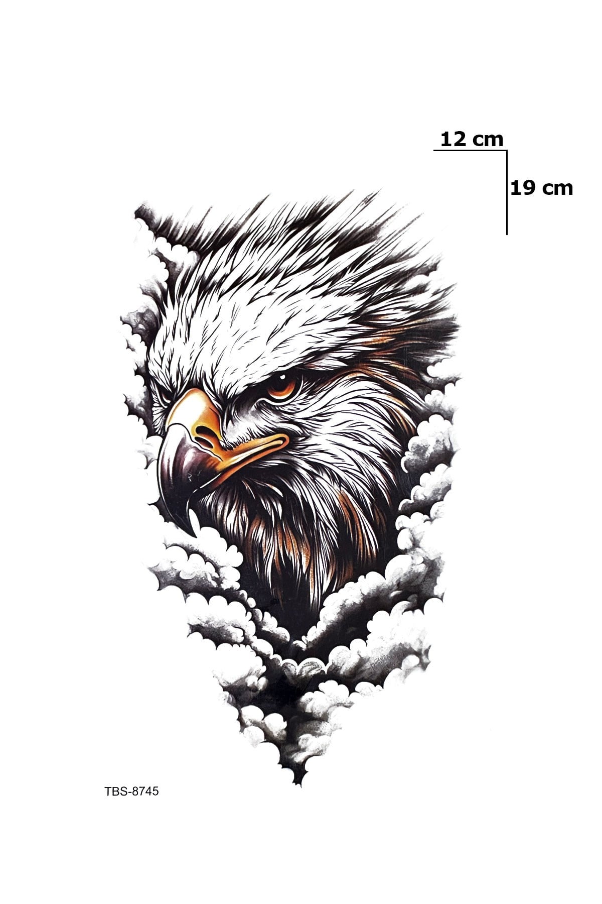 Kartal Dövme Geçici Tattoo