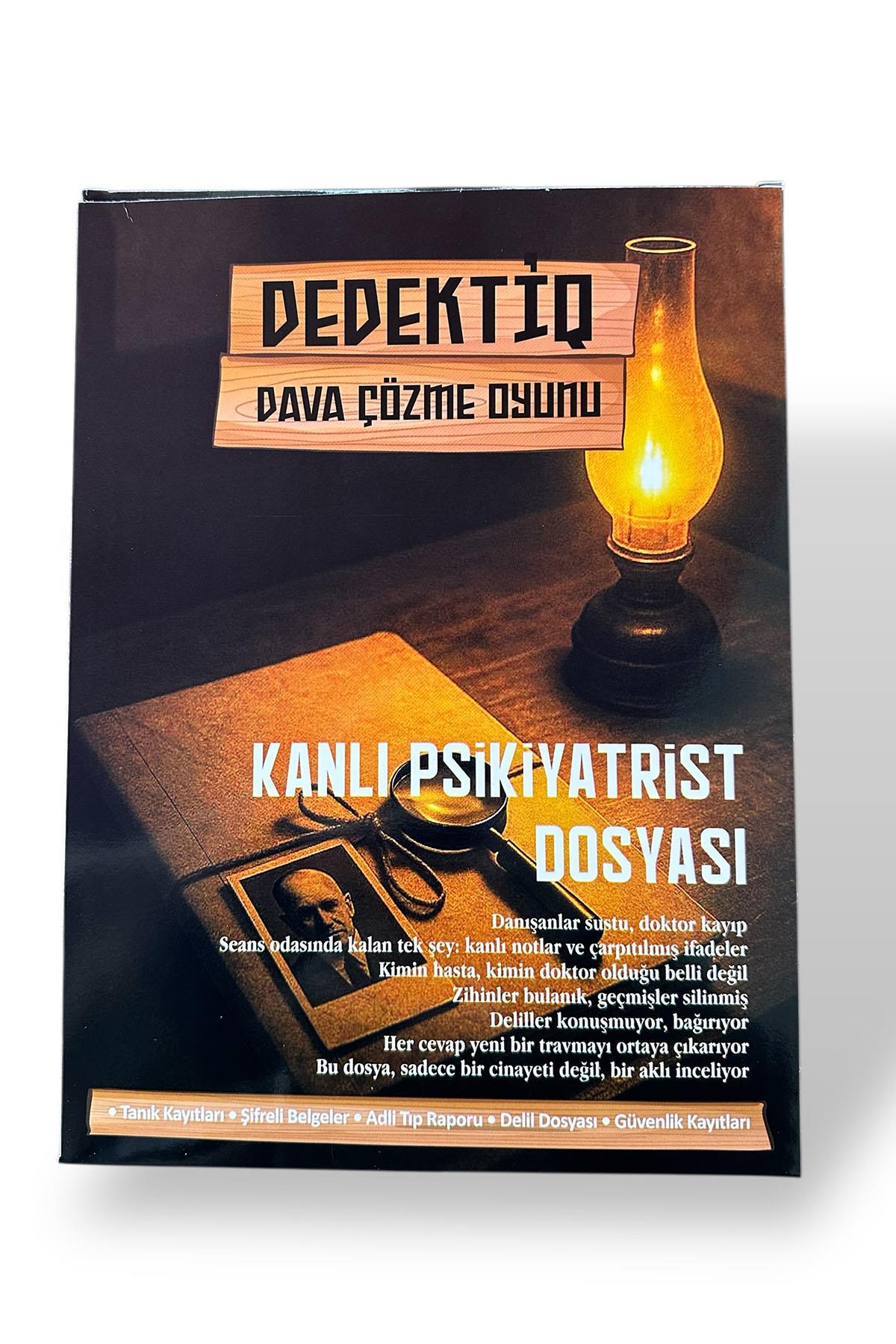 Dedektiflik Cinayet Çözme Oyunu - Kanlı Psikiyatrist Dosyası