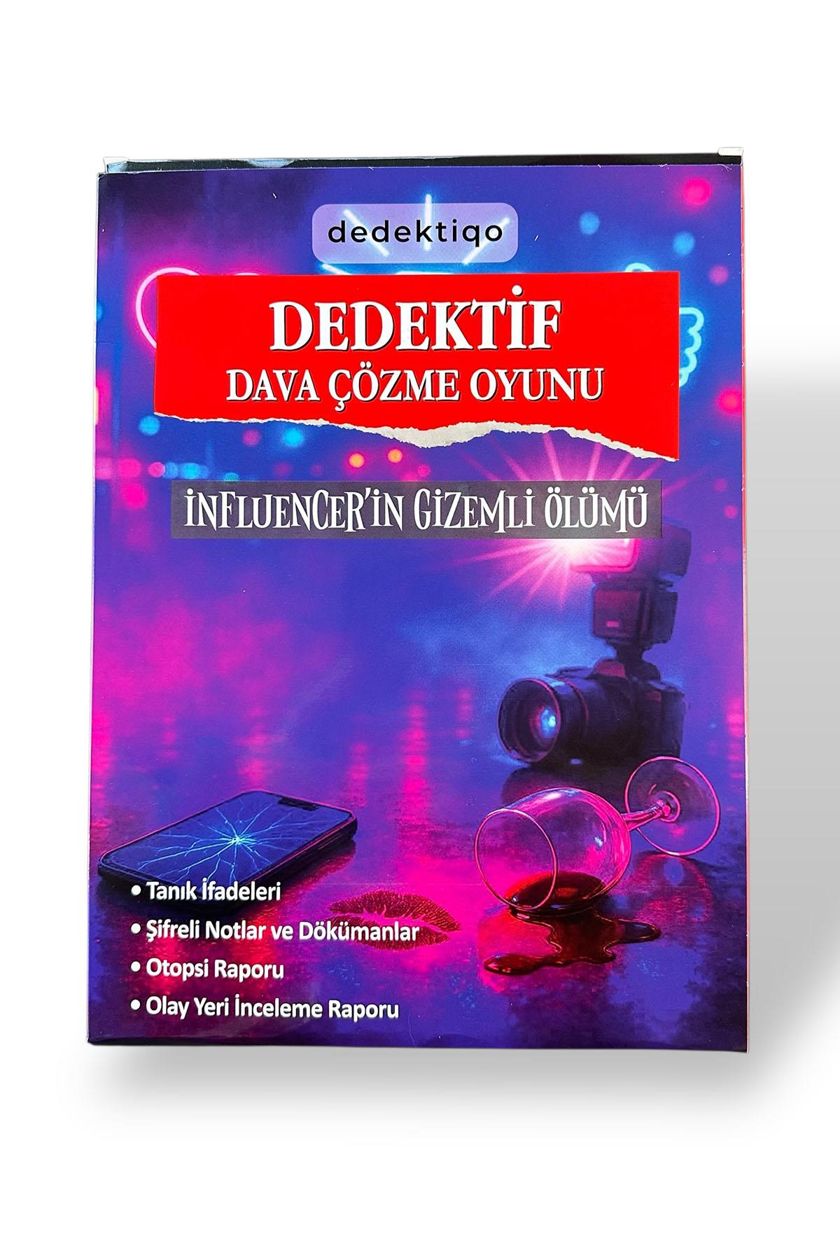 Dedektiflik Cinayet Çözme Oyunu - İnfluencer'in Gizemli Ölümü