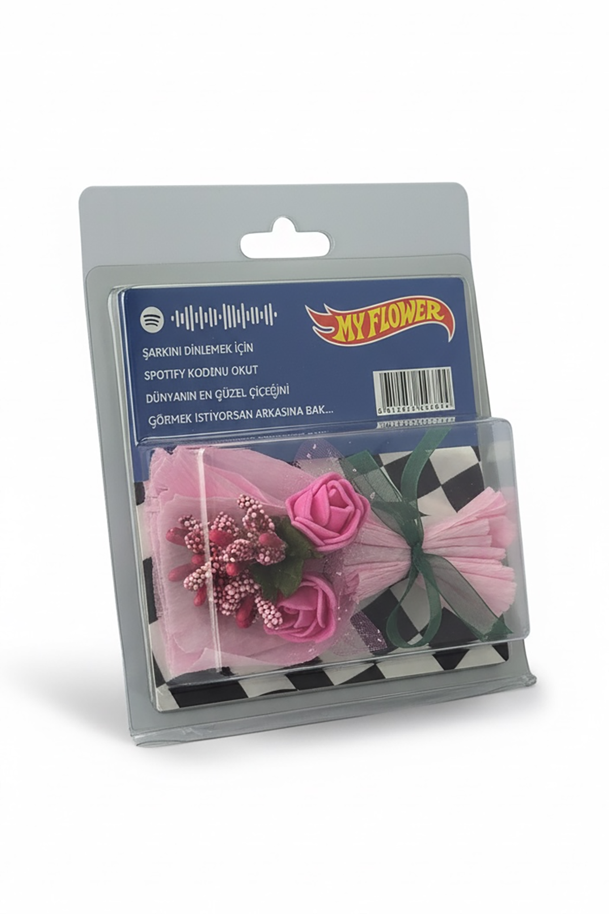 Aynalı Mini Buket Solmayan Anlamlı Hediye