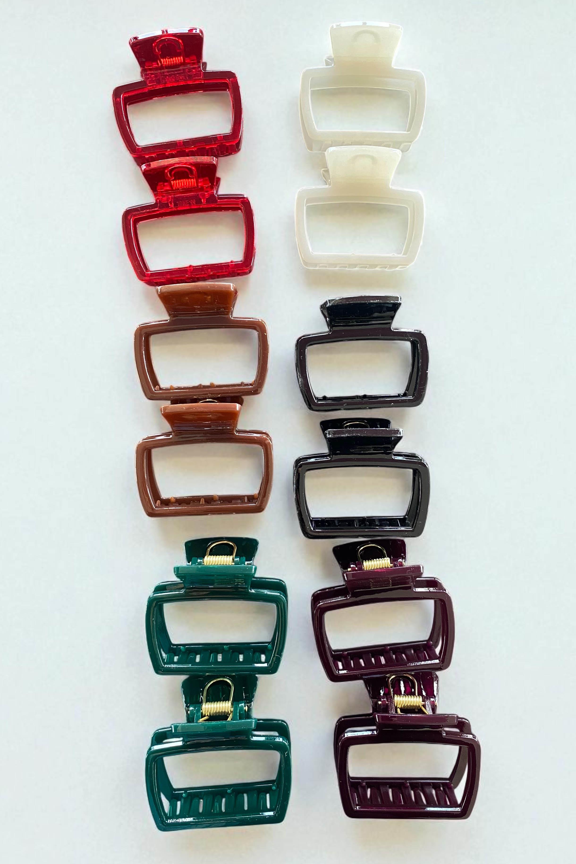 12'li Karışık Renk Mandal Toka Set