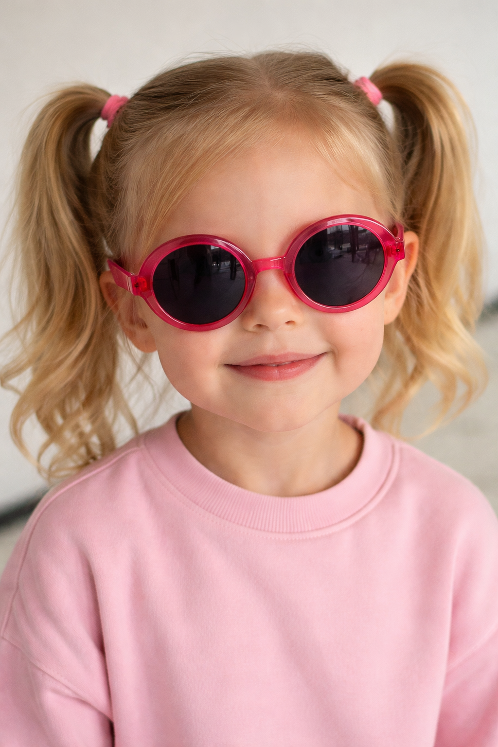 Fuşya Renk Çocuk Güneş Gözlüğü