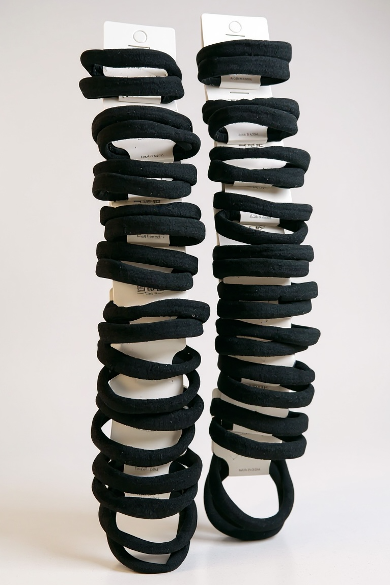 20'li Siyah Renk Lastik Toka Set