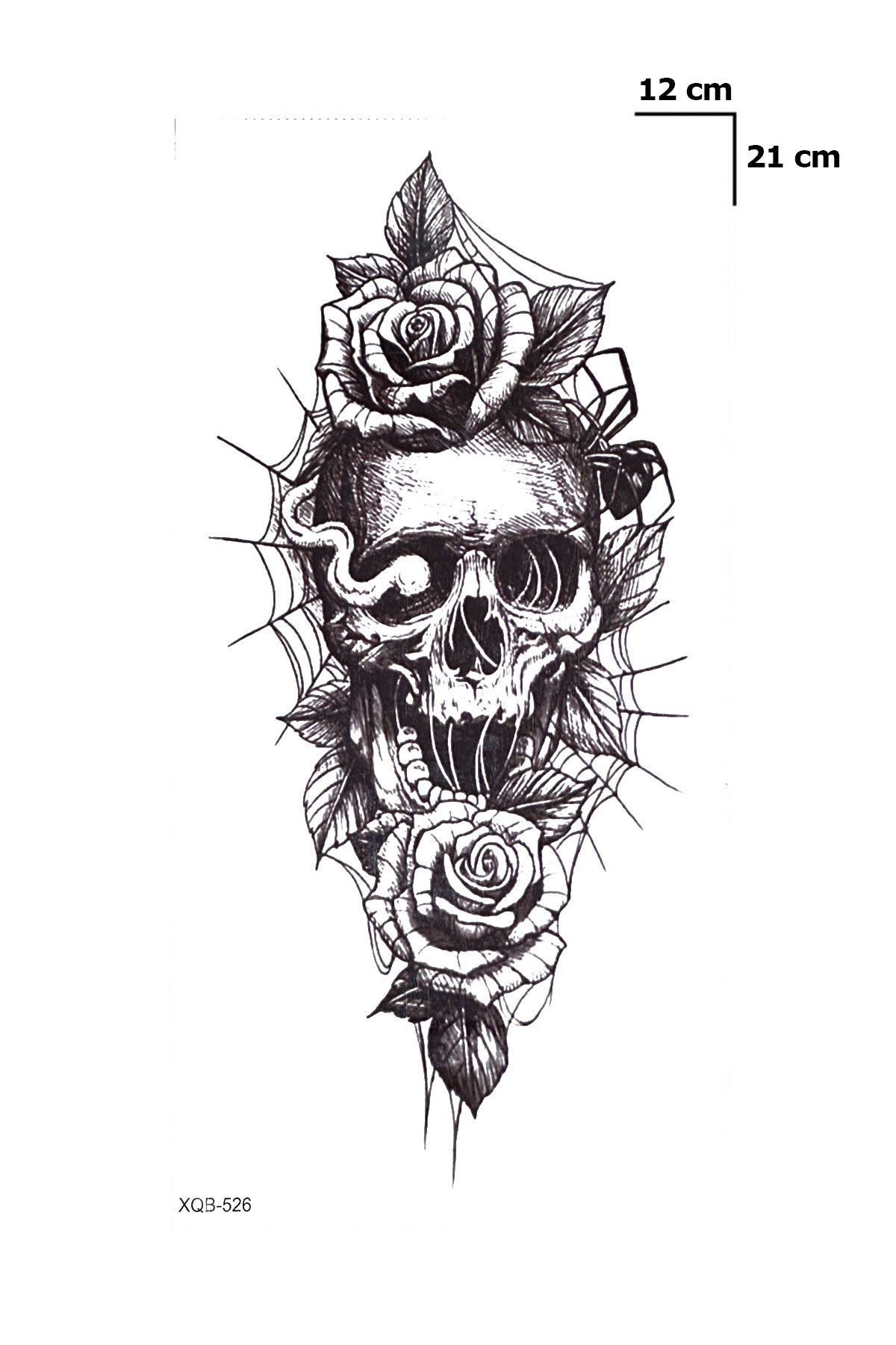 Kurukafa Geçici Dövme Tattoo