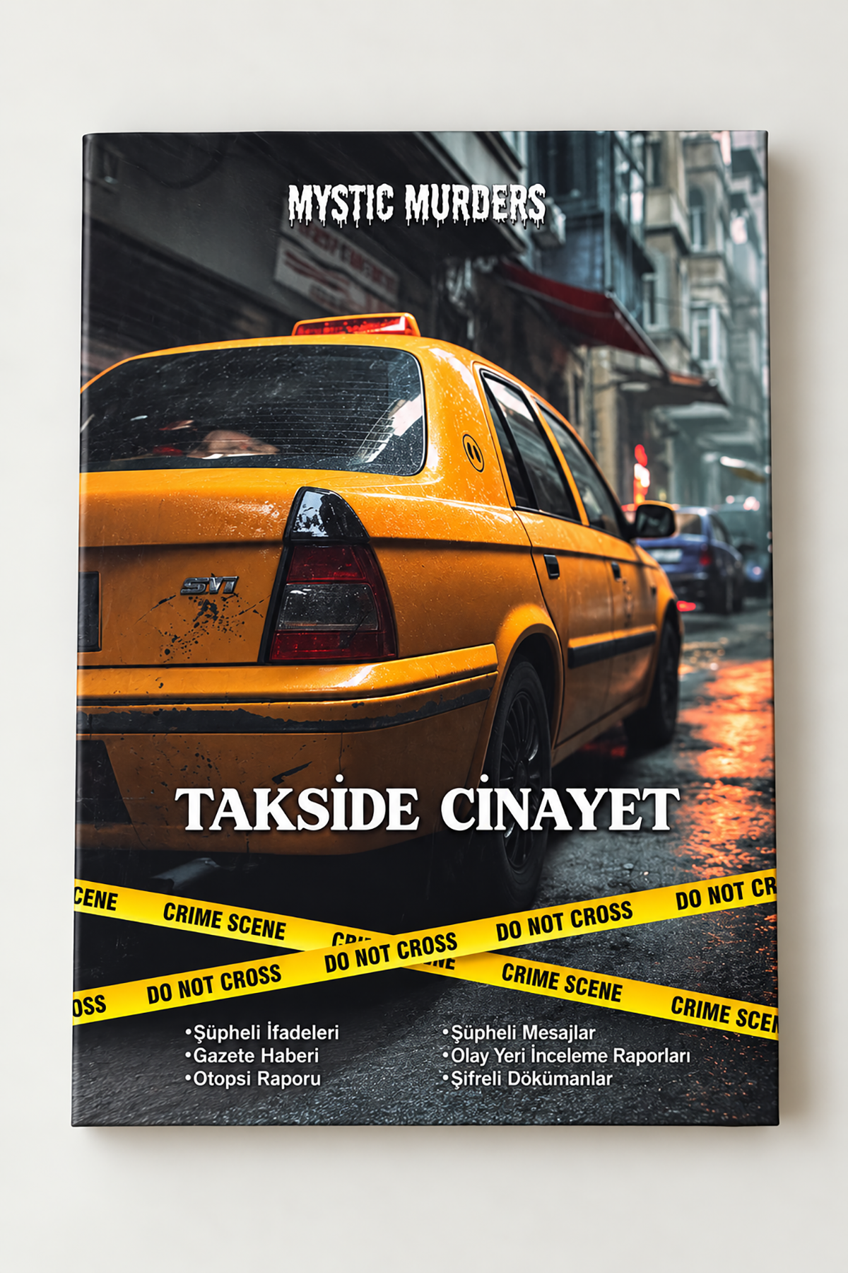 Dedektif Cinayet Çözme Oyunu-Takside Cinayet