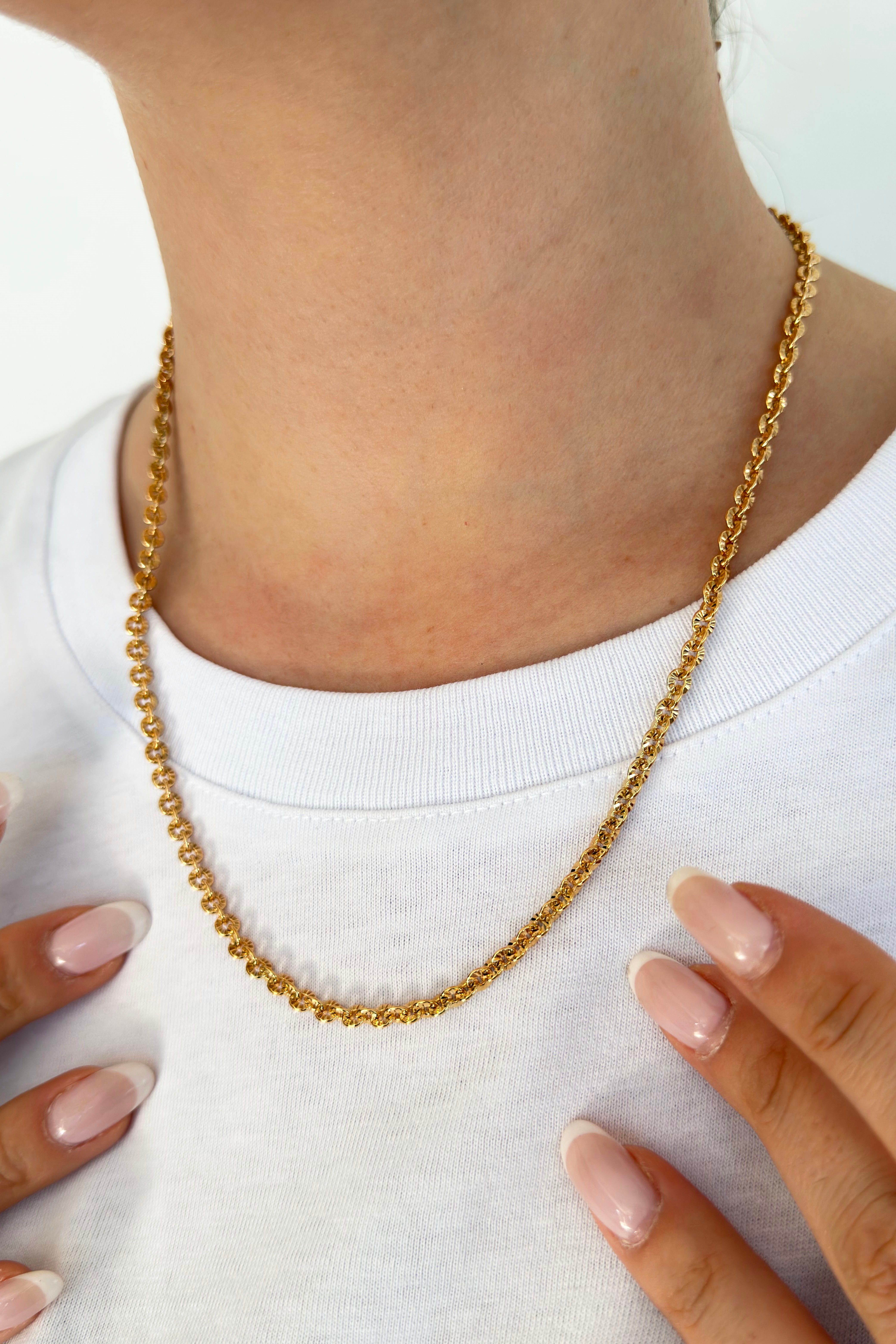 Rose Gold Renk Zincir Kolye
