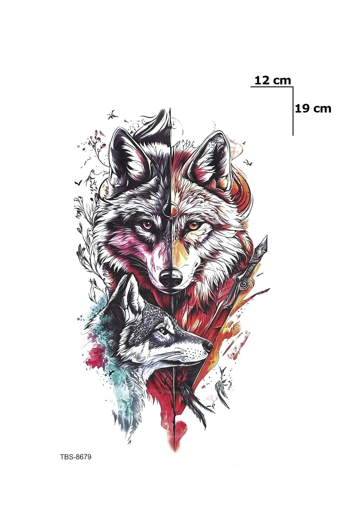 Kurt Dövme Geçici Tattoo