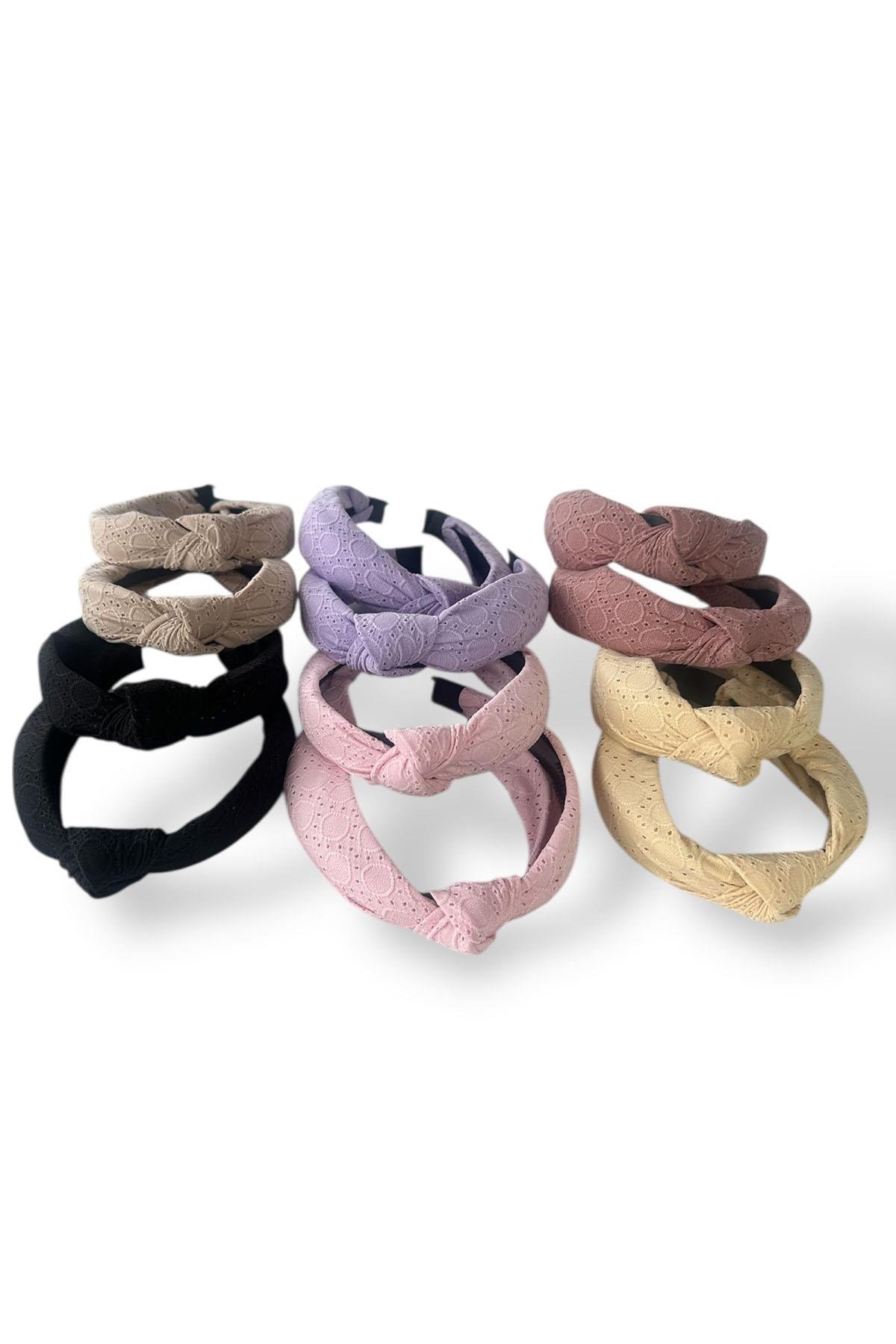 12´li Karışık Renk Taç Set