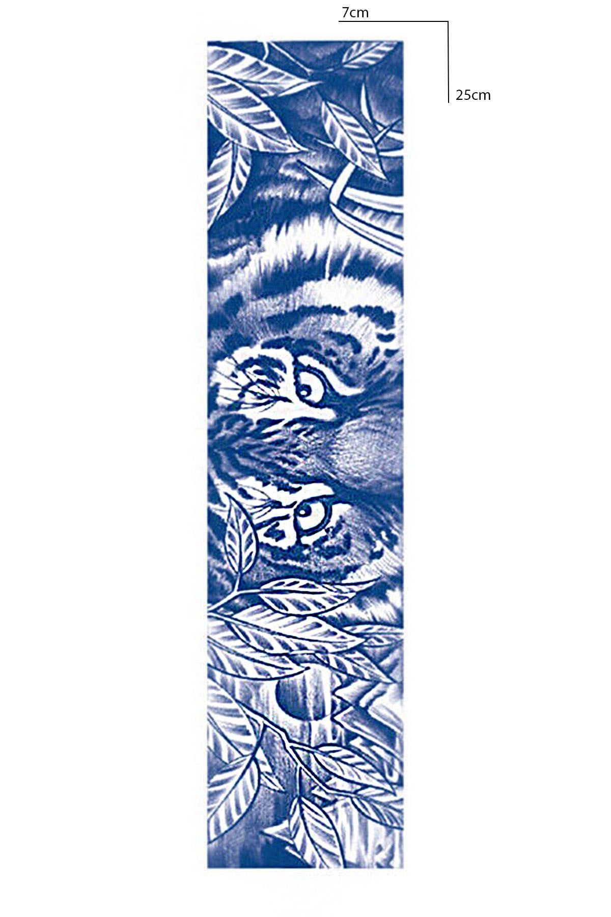 Aslan Bilek Sonradan Kararan Yarı Kalıcı Geçici Dövme Tattoo