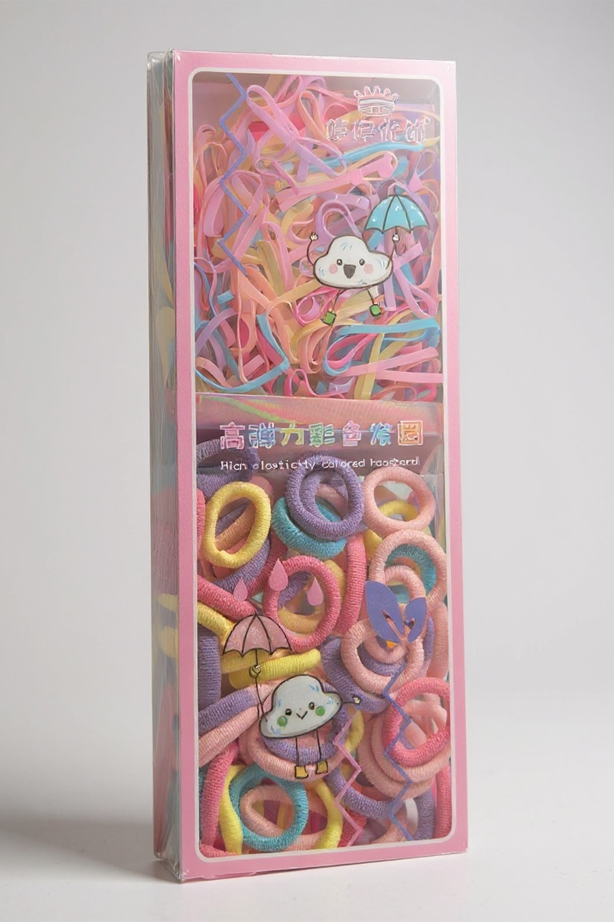 Karışık Renk Çocuk Havlu Toka Ve Saç Lastiği Set