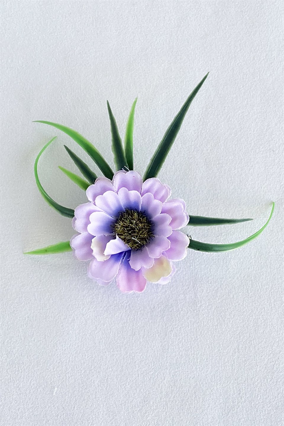 Takistir Jewelry | Outdoor lilac color flower figured pens buckle