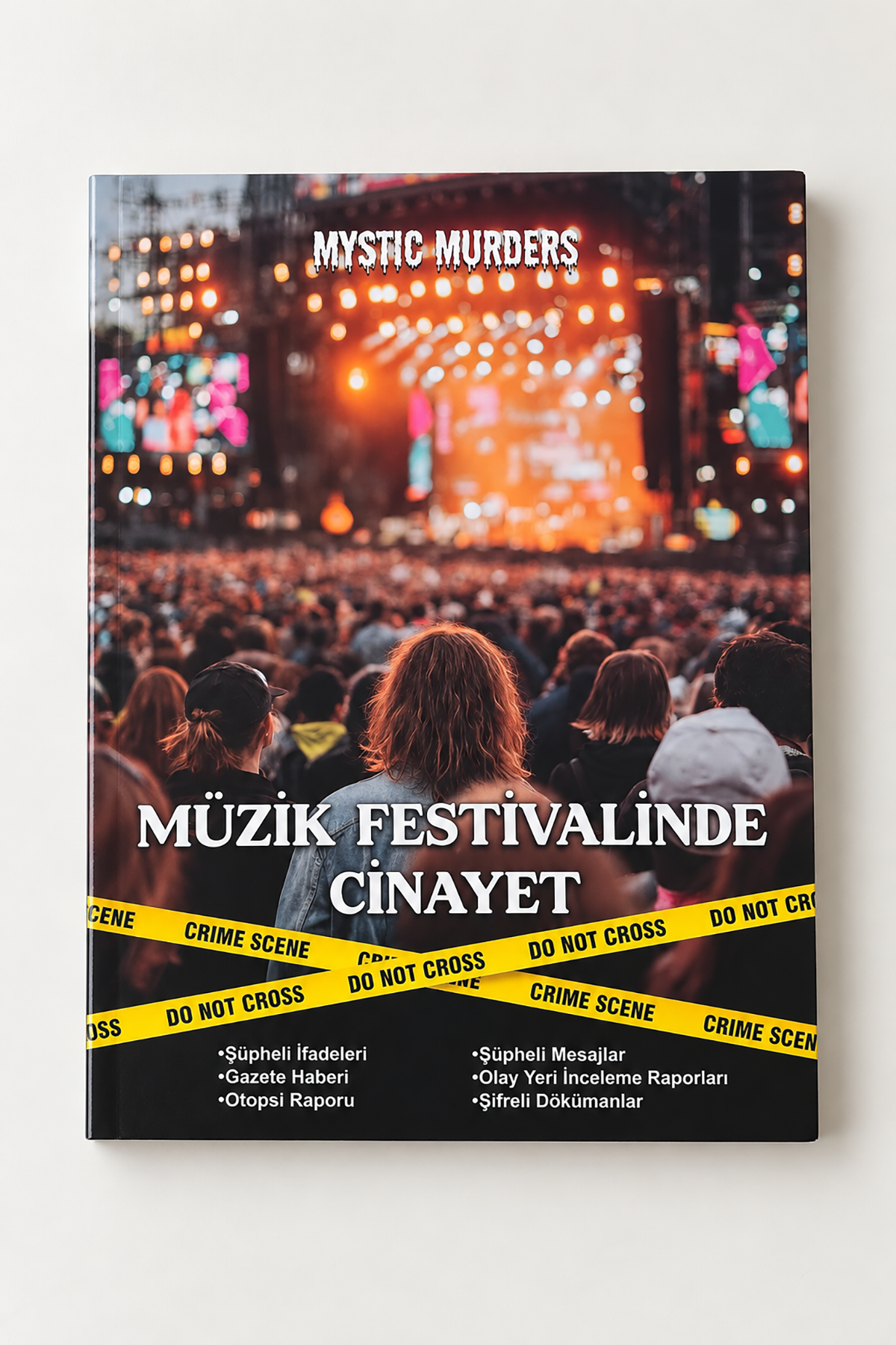 Dedektif Cinayet Çözme Oyunu-Müzik Festivalinde Cinayet 