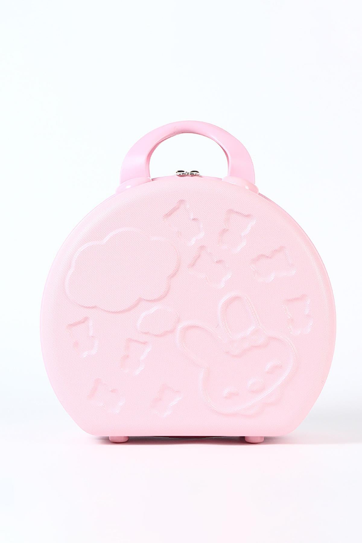 Pembe Renk Organizatör El Bavulu 