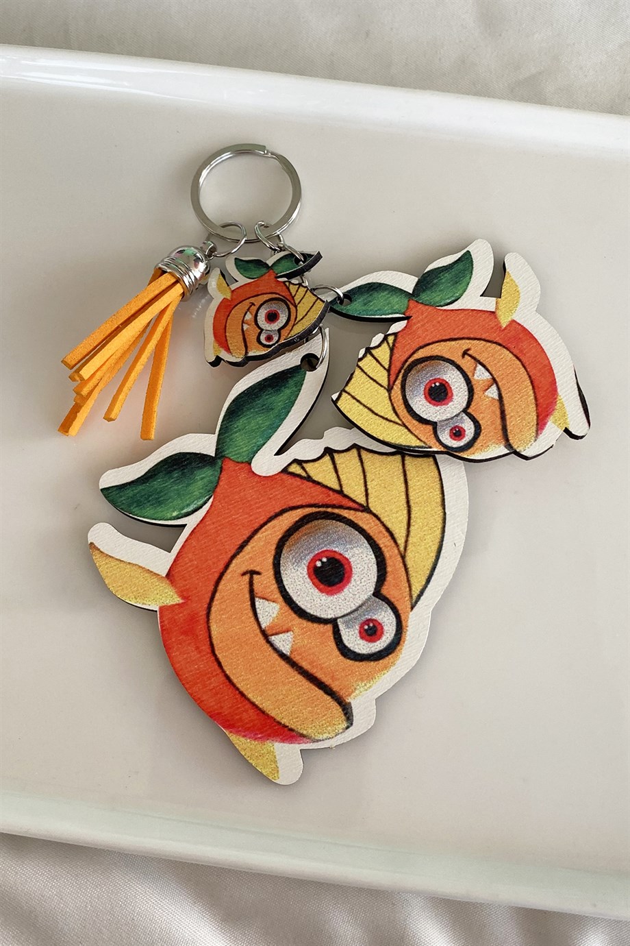 Balık Figürlü Anahtarlık