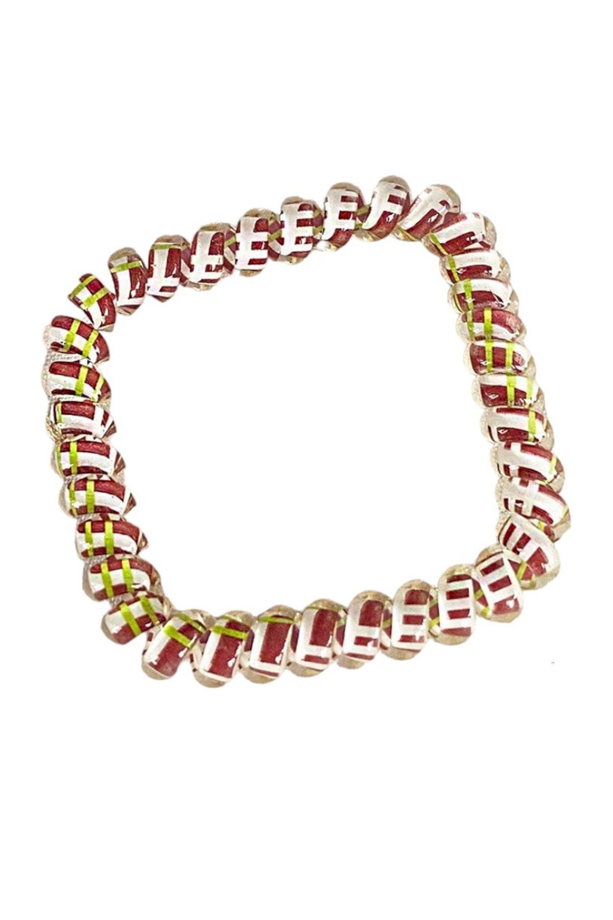 Beyaz Renk Helezon Lastik Toka