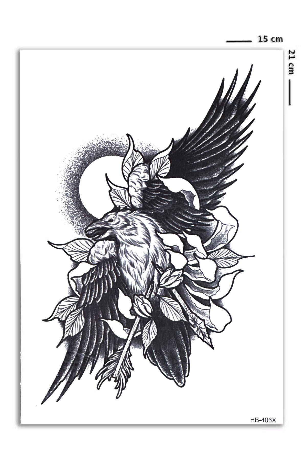 Kartal Geçici Dövme Tattoo