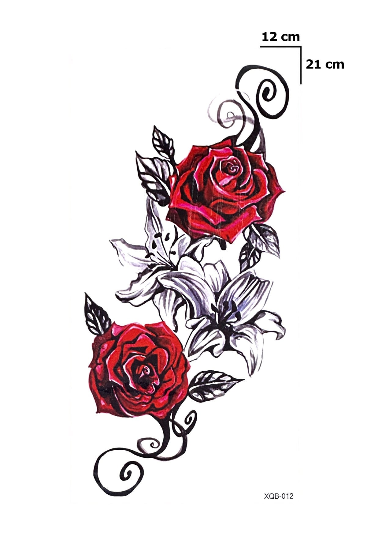 Çiçek Geçici Dövme Tattoo