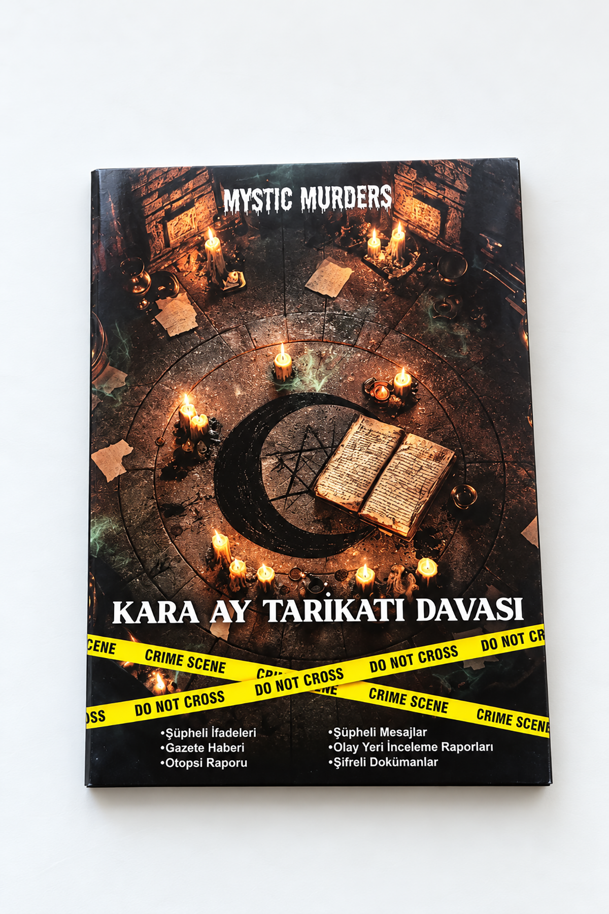 Dedektif Cinayet Çözme Oyunu-Kara Ay Tarikatı Davası