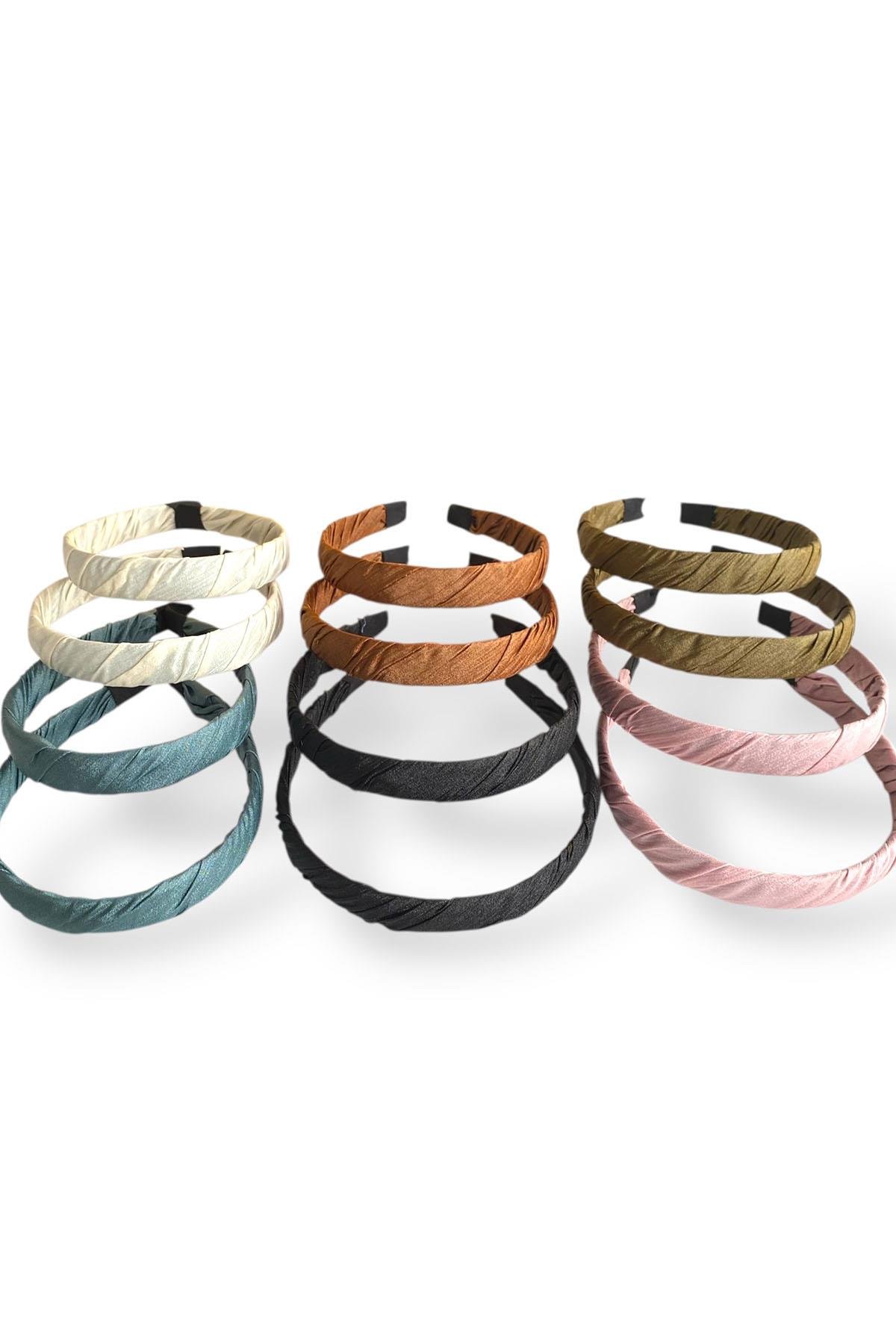 12´li Karışık Renk Taç Set