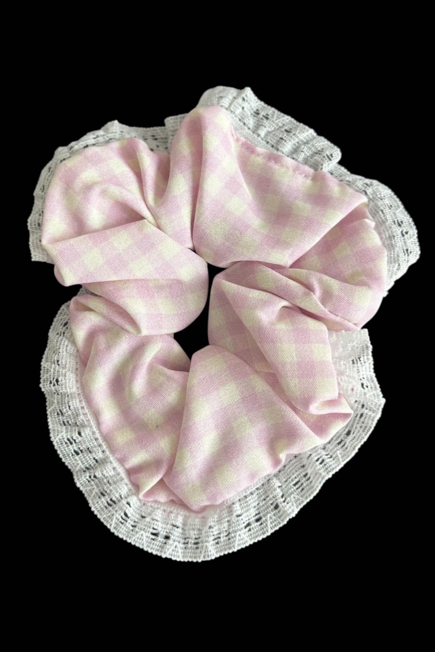 Pembe Renk Pötikare Desenli Simit Toka