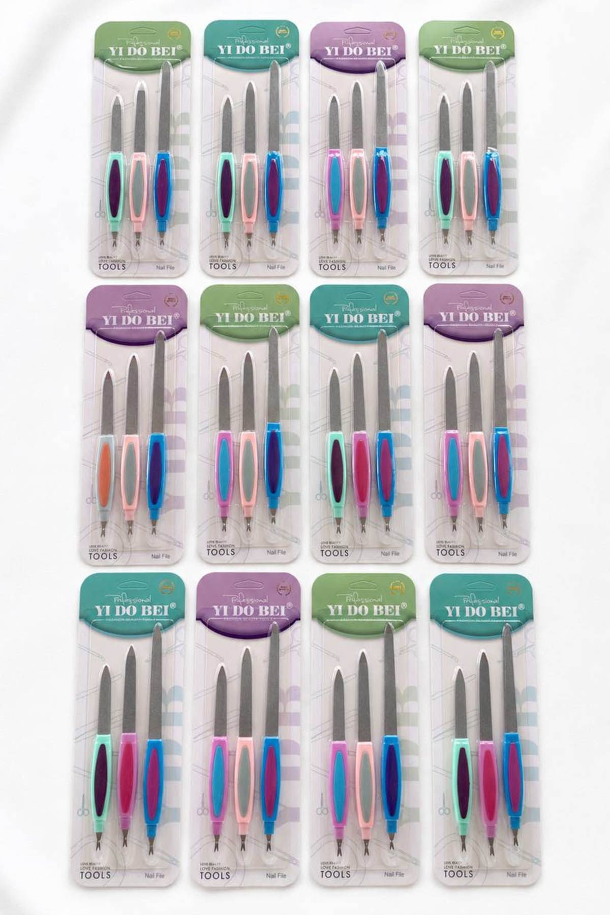 Karışık Renk 12'li Törpü Set