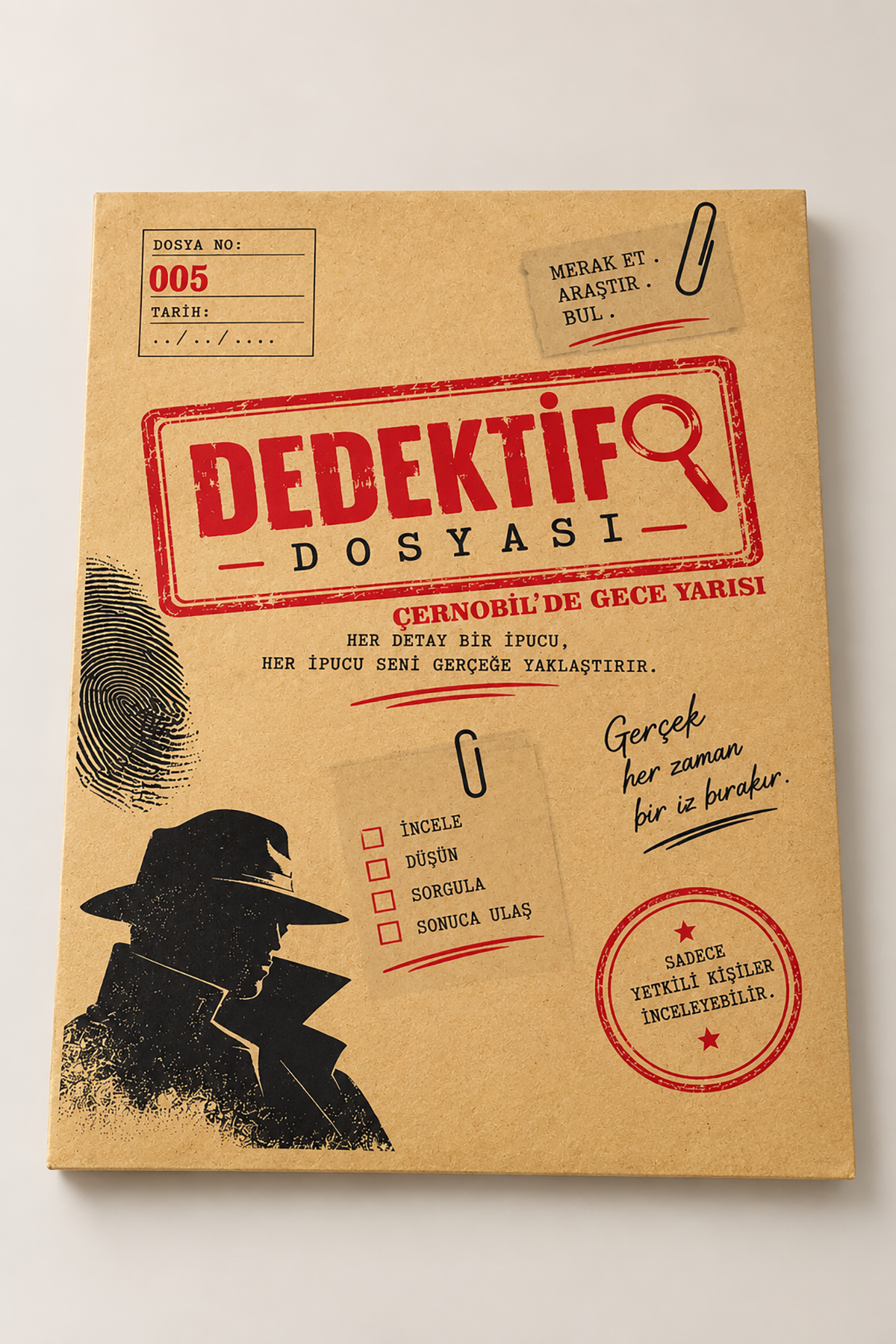 Dedektif Cinayet Çözme Oyunu-Çernobil'de Gece Yarısı
