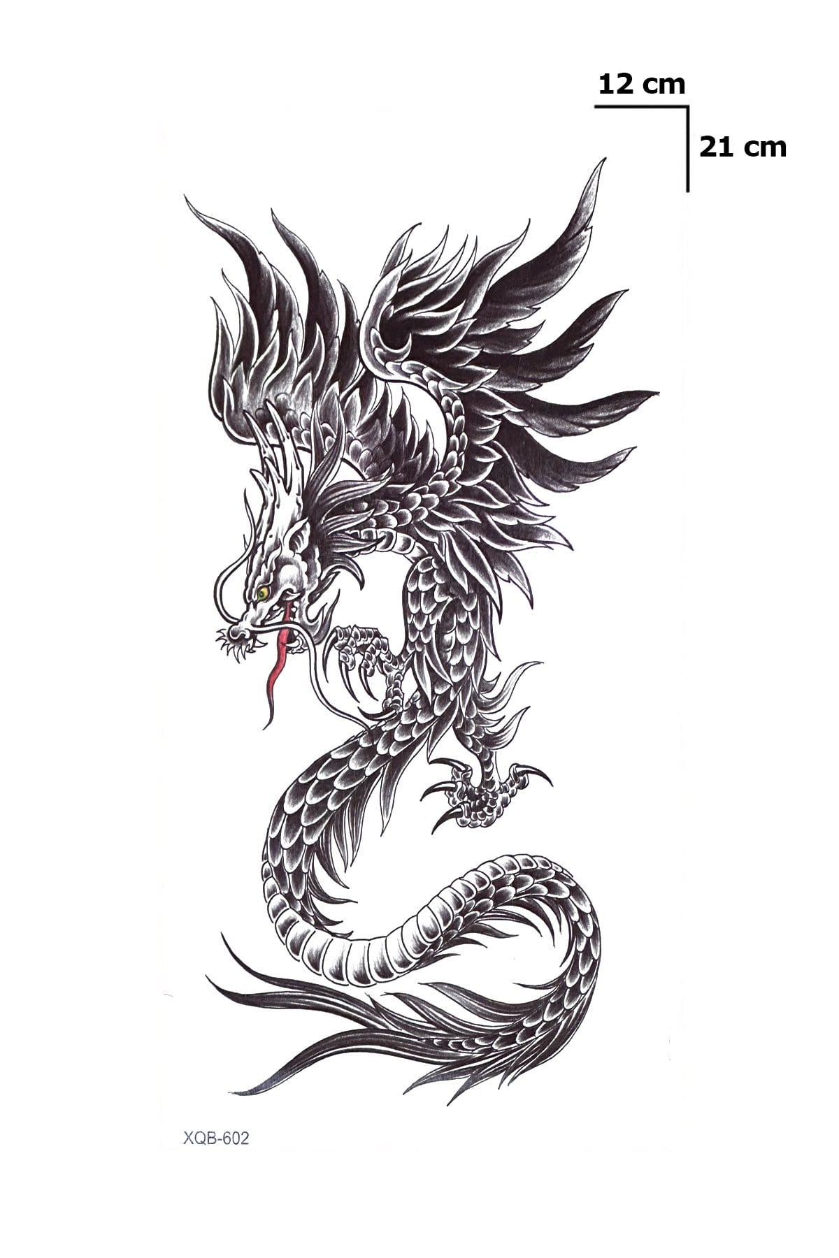 Ejderha Geçici Dövme Tattoo