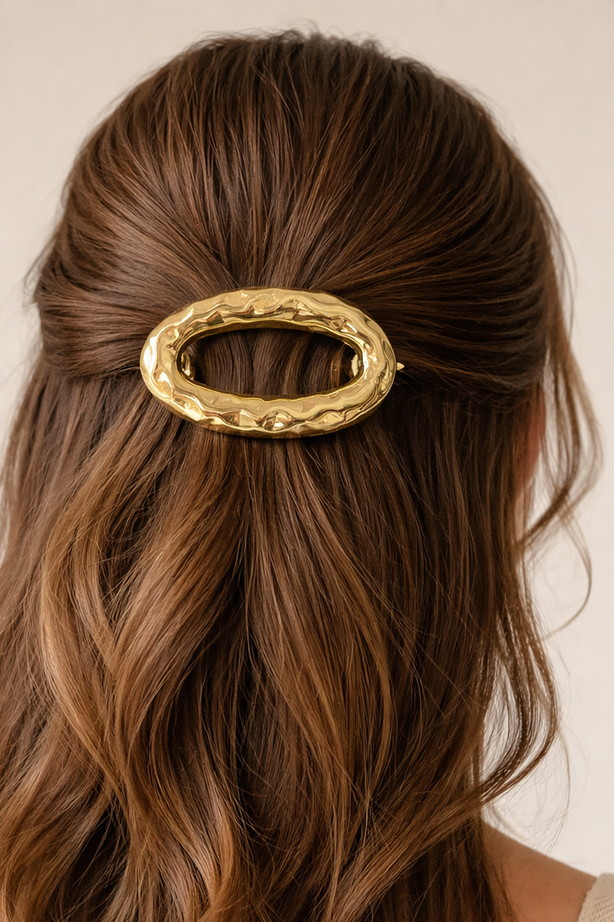 Altın Renk Metal Otomat Toka