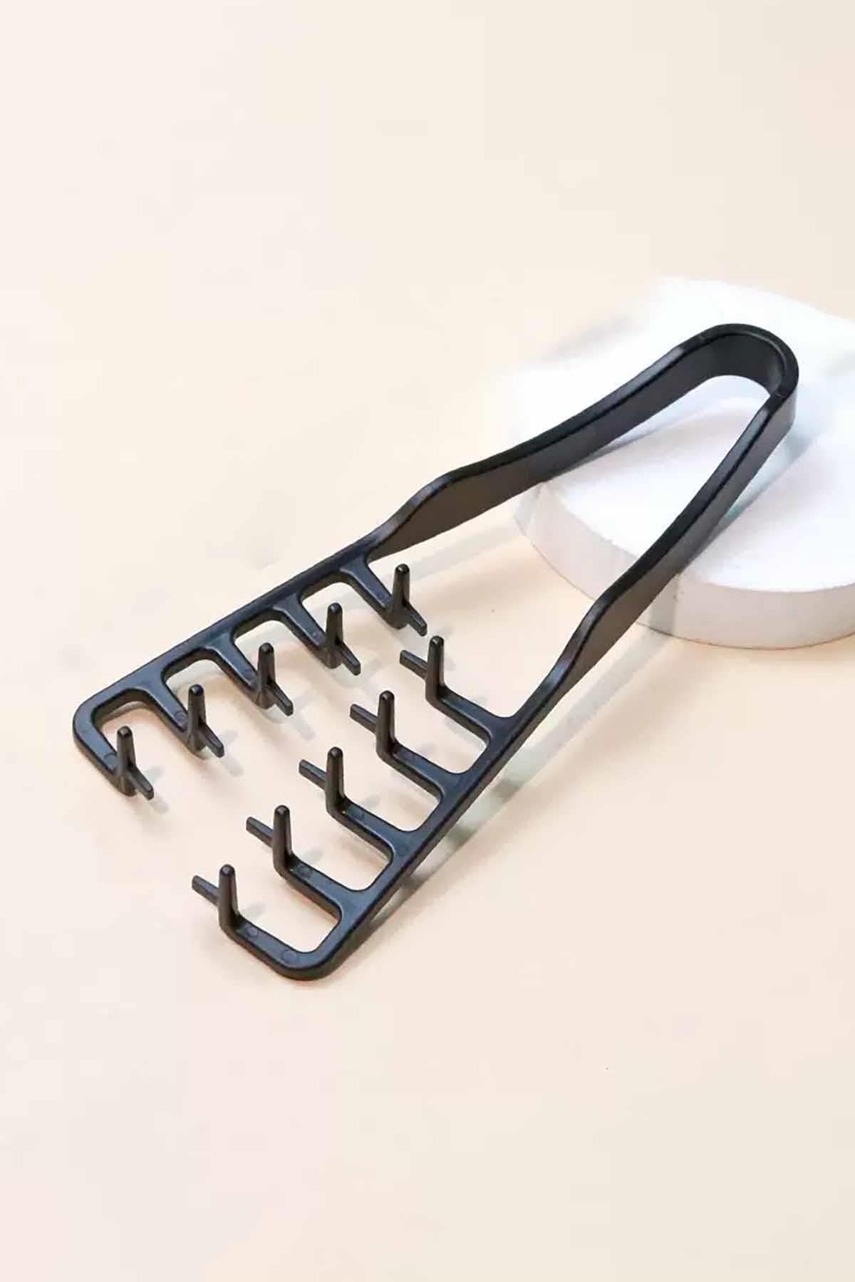 Siyah Renk Saç Şekillendiren Mucizevi Tarak