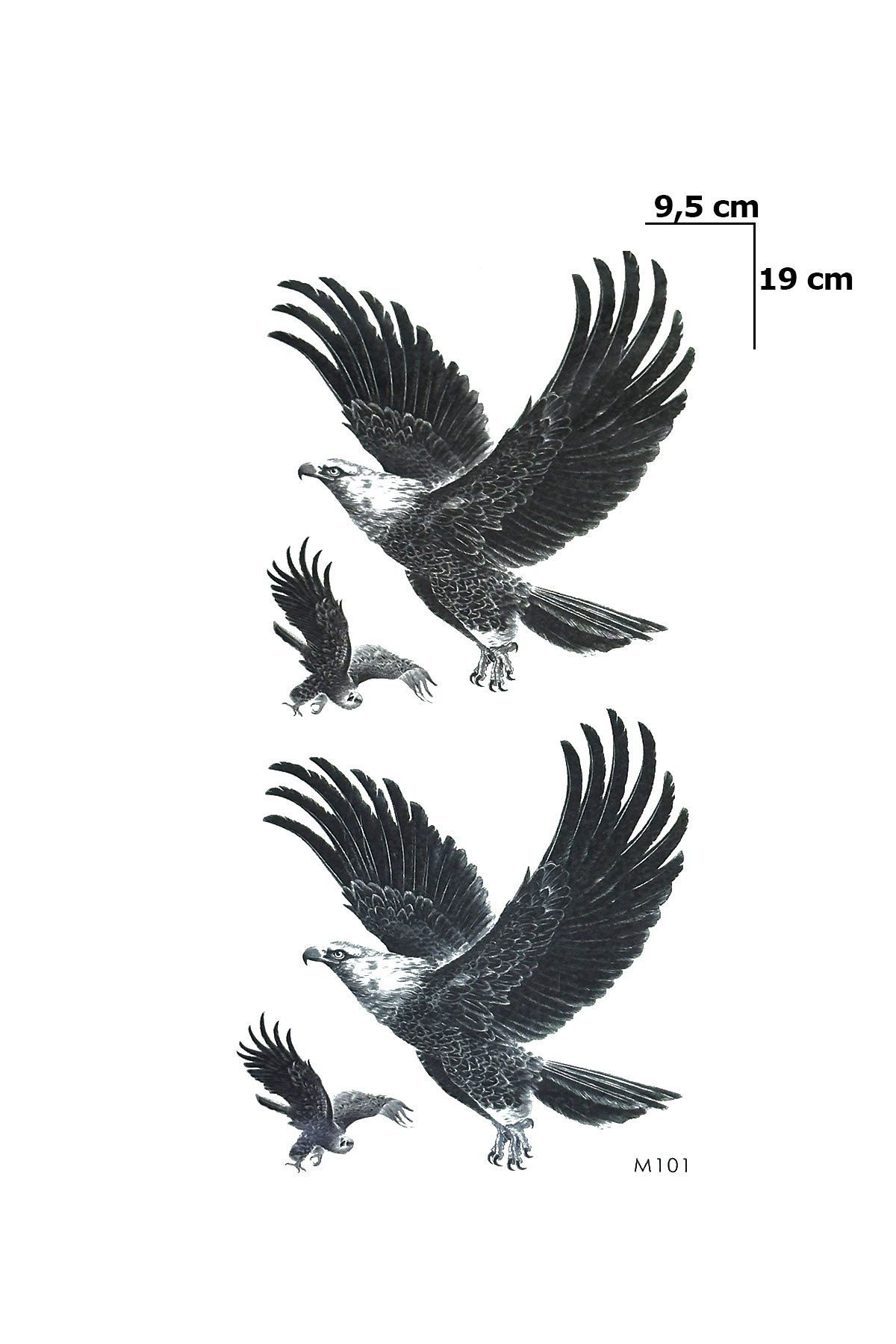 Kartal Dövme Geçici Tattoo