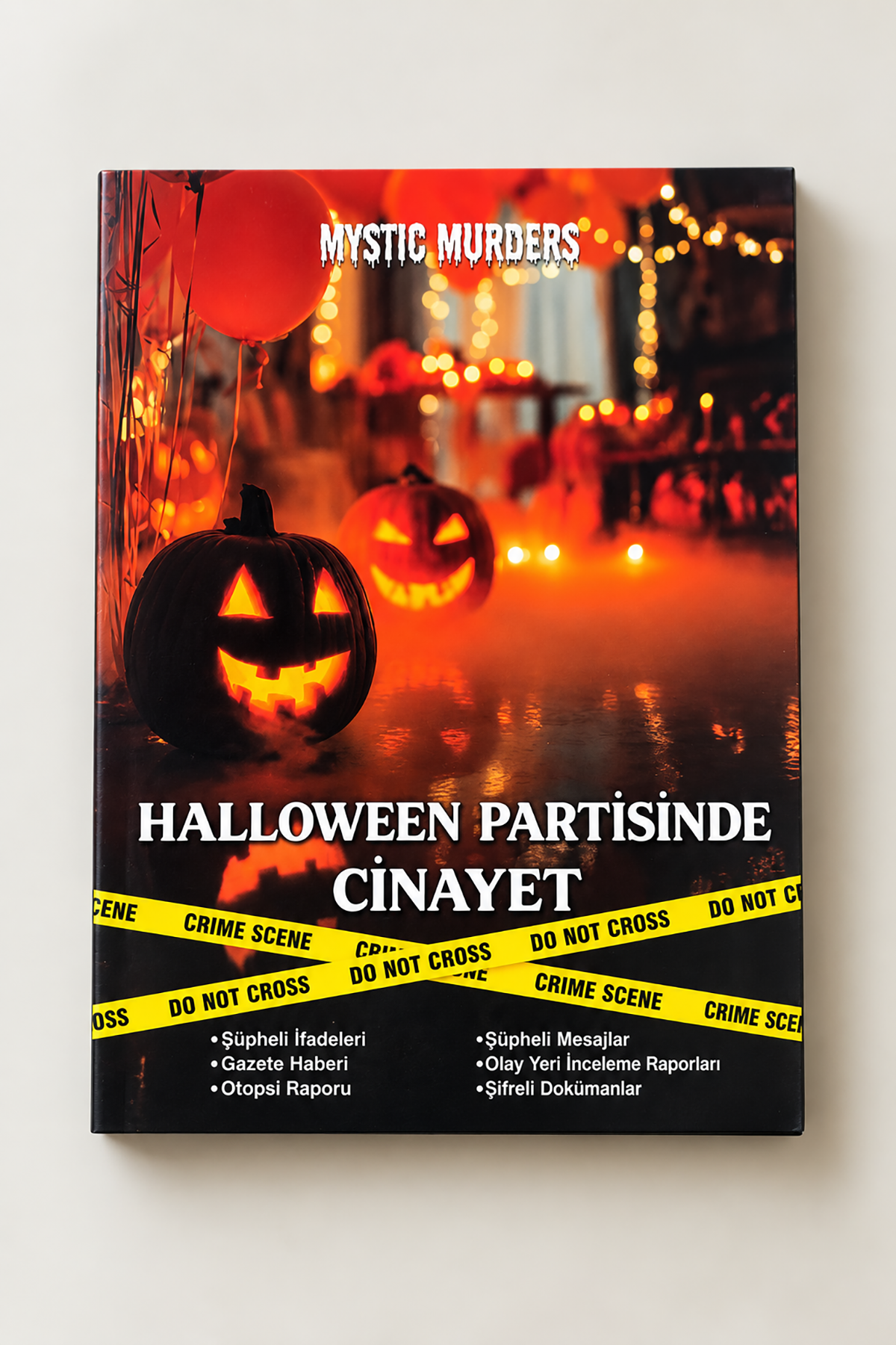 Dedektif Cinayet Çözme Oyunu-Halloween Partisinde Cinayet