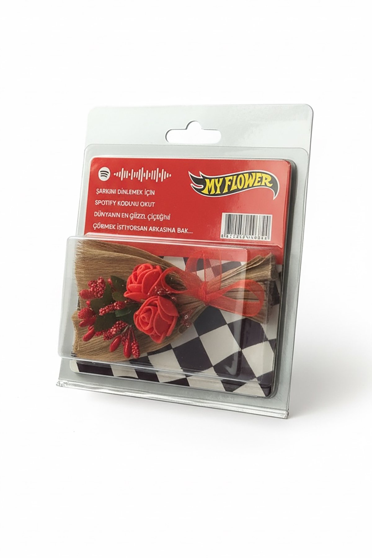 Aynalı Mini Buket Solmayan Anlamlı Hediye