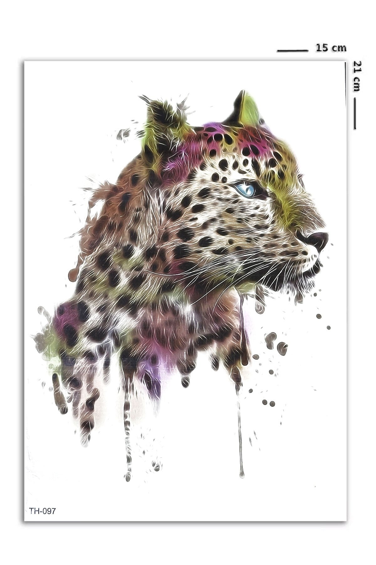 Geçici Leopar Dövme Tattoo