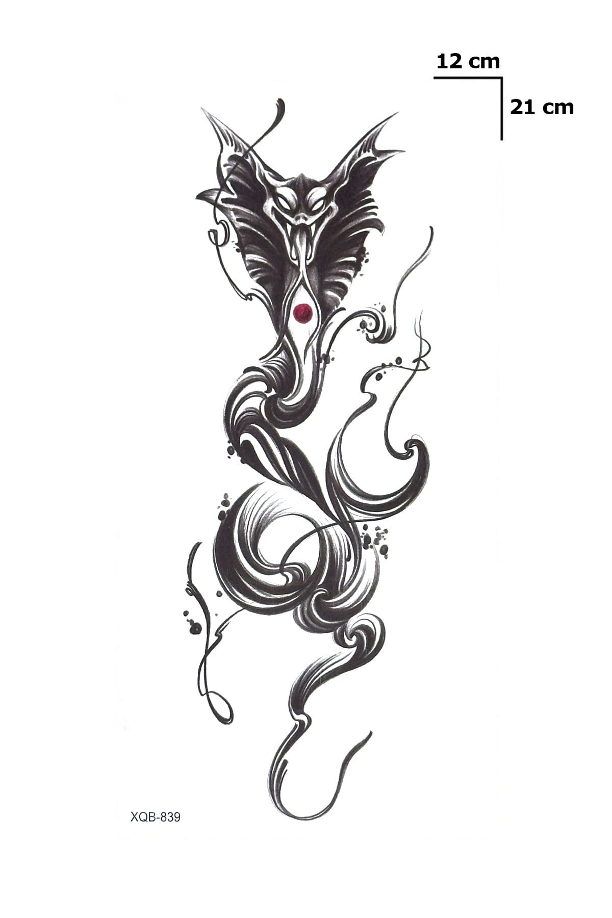 Yılan Geçici Dövme Tattoo