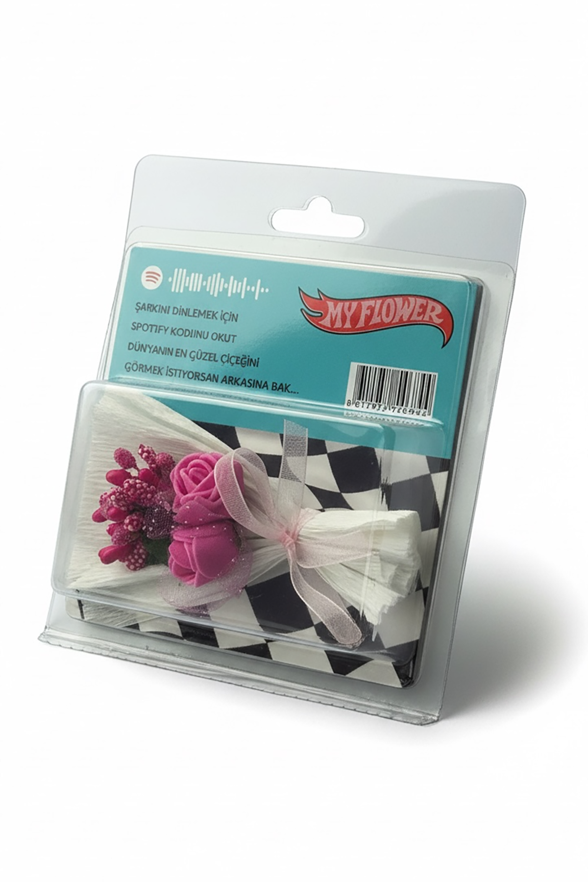 Aynalı Mini Buket Solmayan Anlamlı Hediye