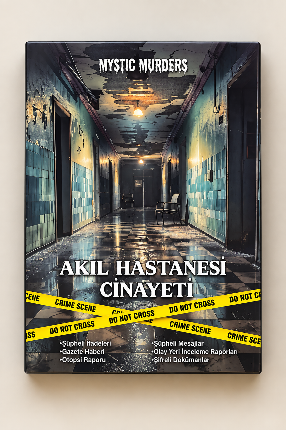 Dedektif Cinayet Çözme Oyunu-Akıl Hastanesi Cinayeti
