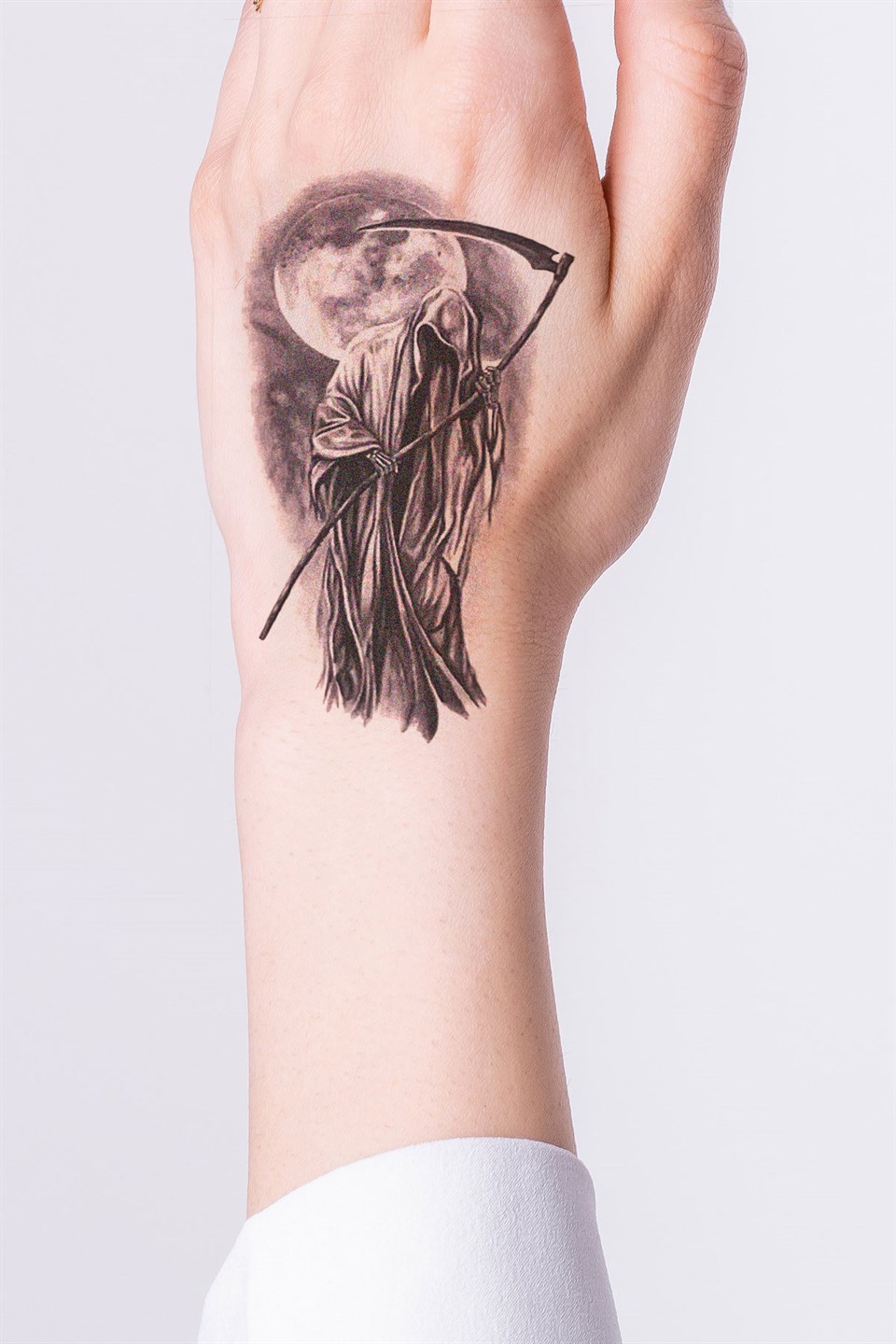Full Single Needle Tattoo Session Winged Statue of Samothrace  YouTube