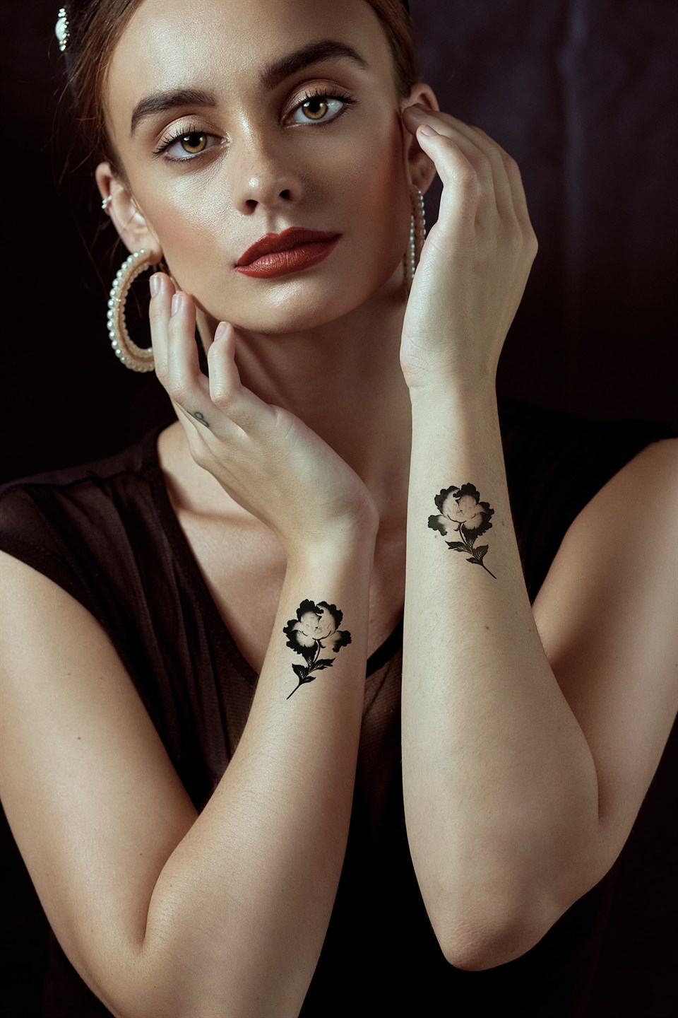 Temporary Flower Tattoo Tattoo