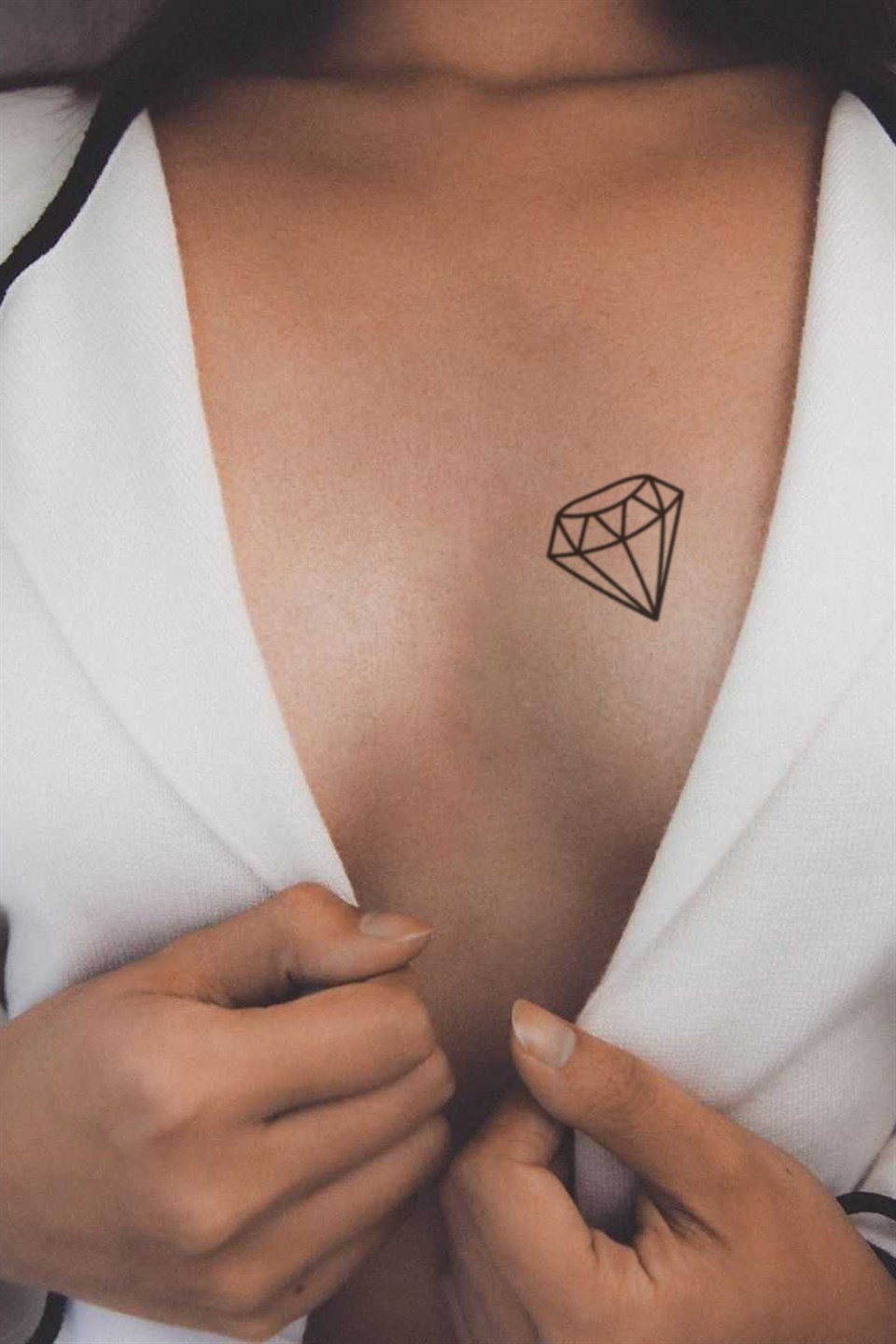 Caraku Membuat Tatto Diamond Simple || DIY tattoo - YouTube