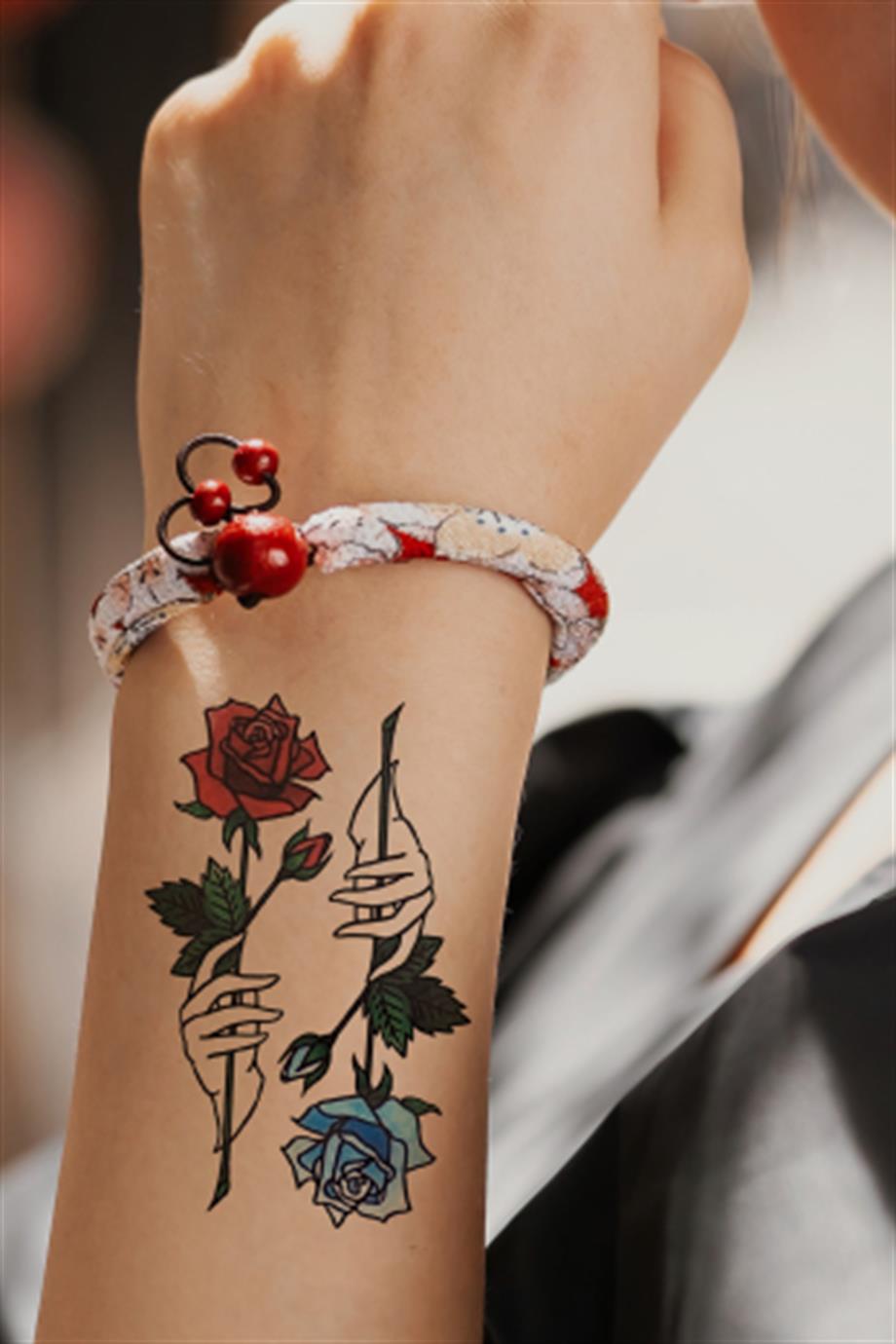 Gül Dövmesi •Rose Tattoo | Skull tattoo, Flower tattoo, Tattoos