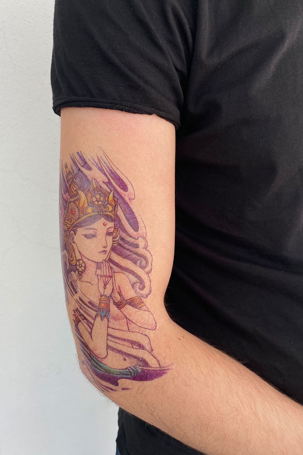 Temporary Female Model Tattoo Tattoo