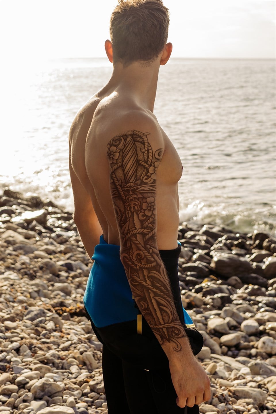 Geçici Kılıç Kol Dövme Tattoo