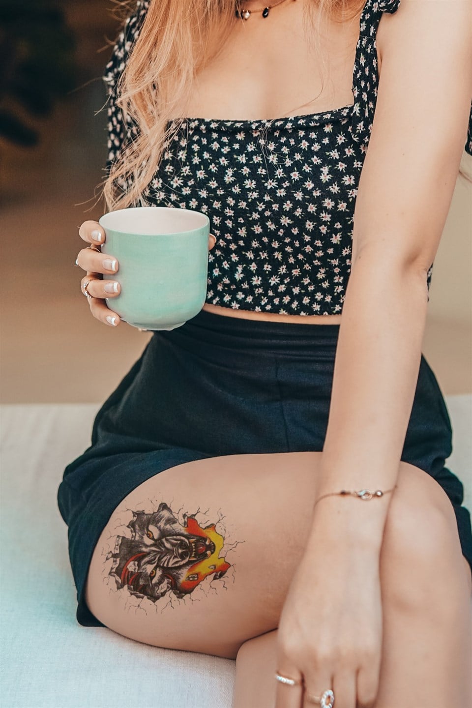 Temporary Wolf Tattoo Tattoo