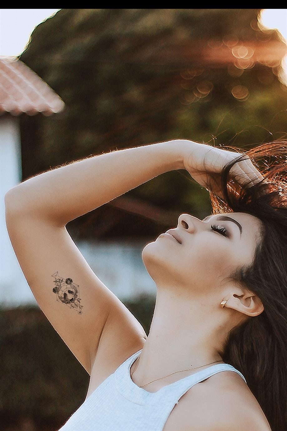 Geçici Mini Panda Dövme Tattoo