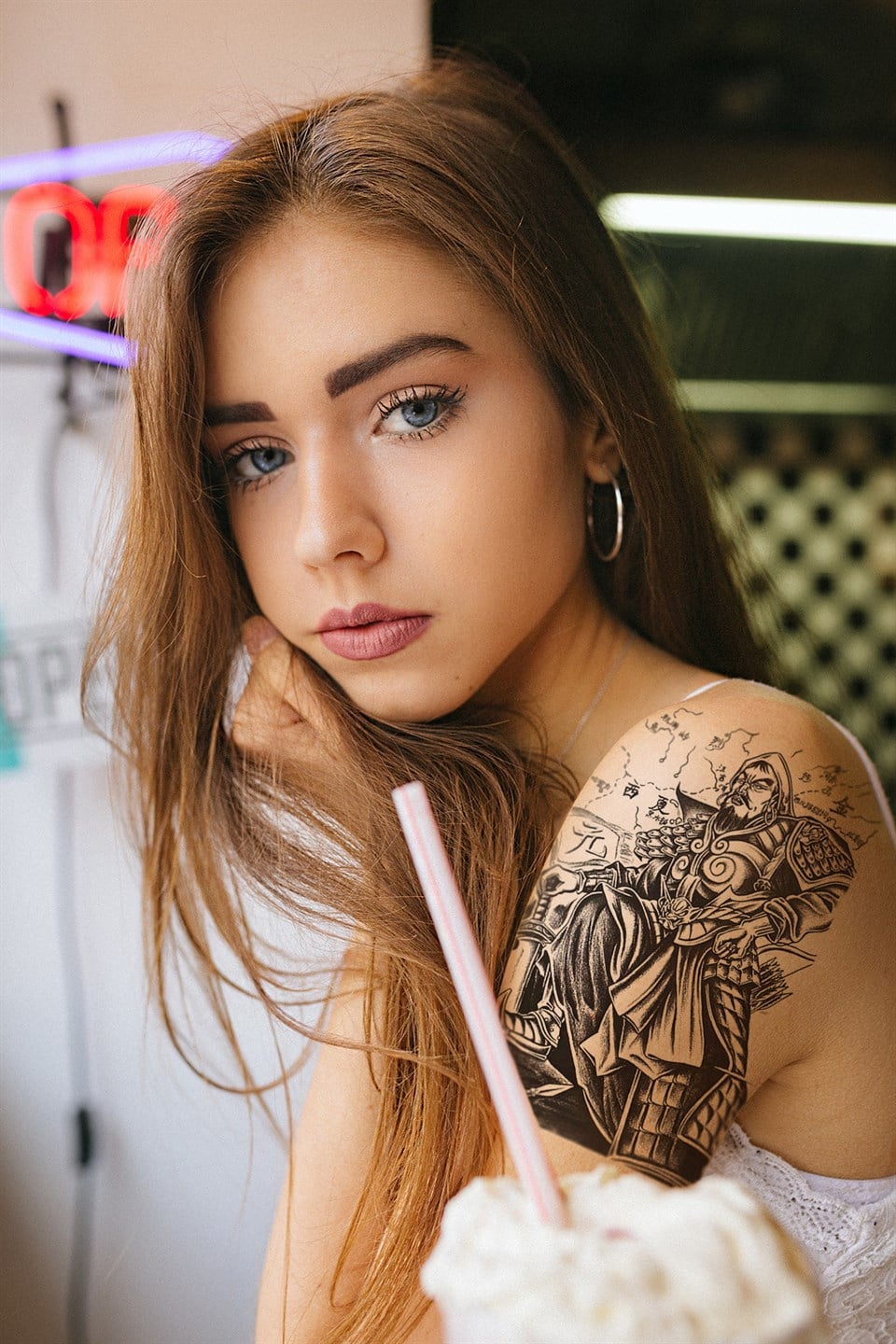 Temporary Warrior Tattoo Tattoo