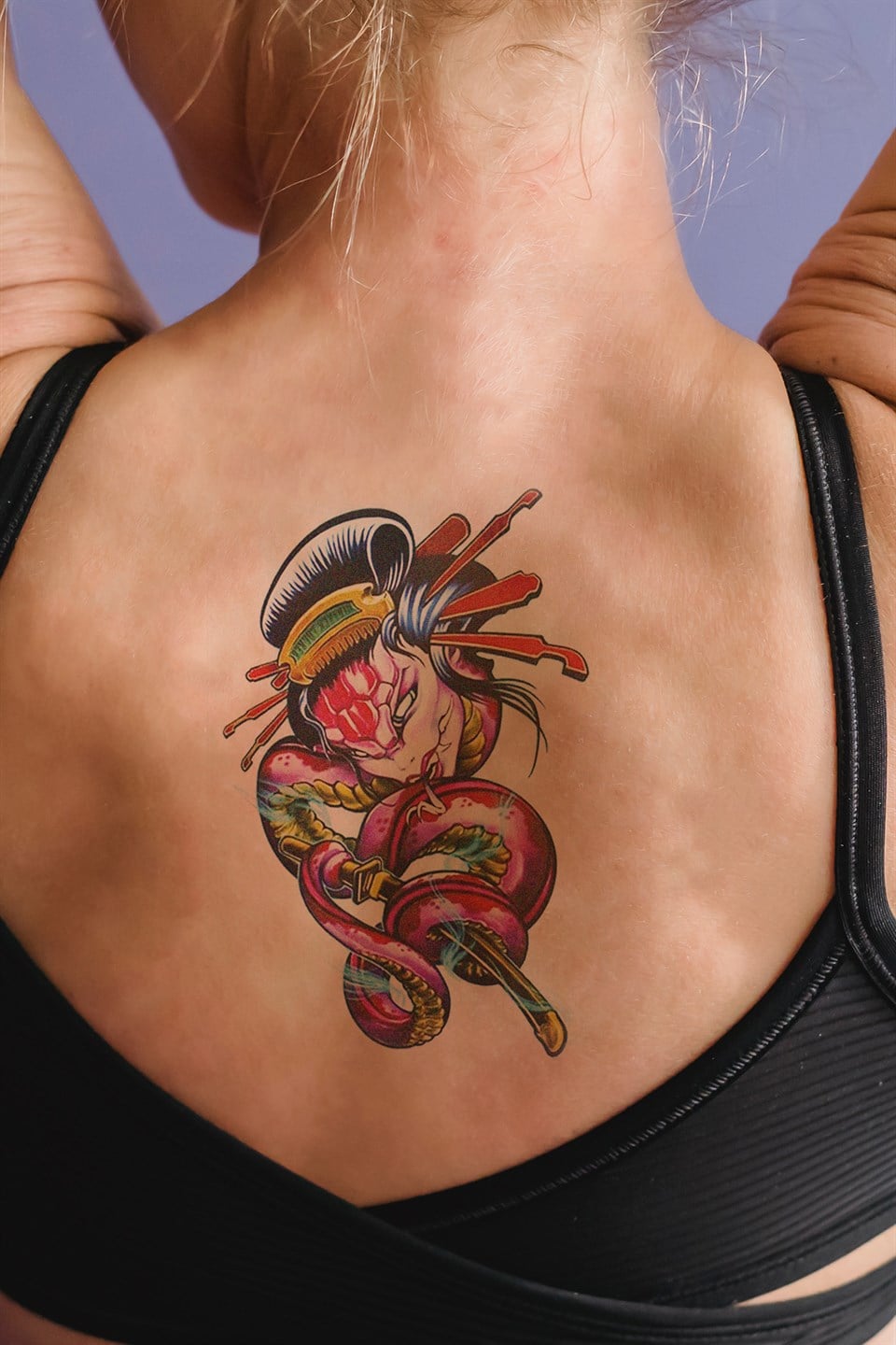 Temporary Snake Tattoo Tattoo