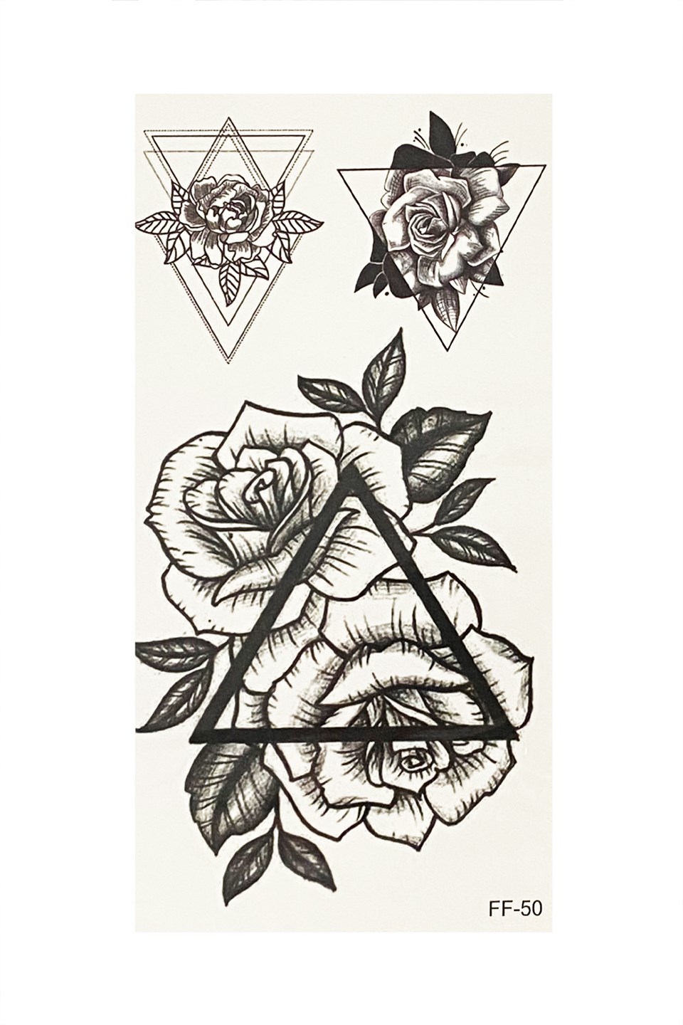 Flash Tattoos | Shadow rose love and passion temporary tattoo – The Flash  Tattoo