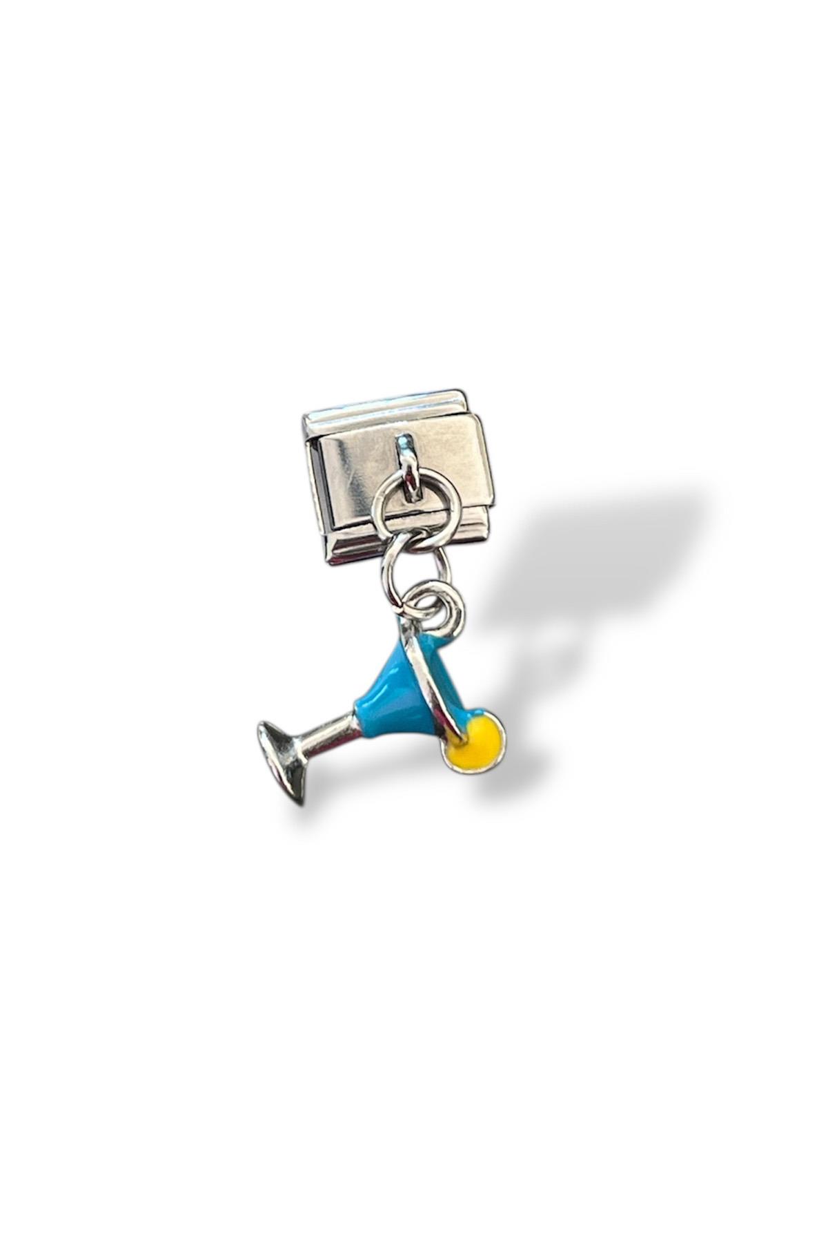 Gümüş Renk Bardak Figürlü Çelik Nomination Charm (Tek)